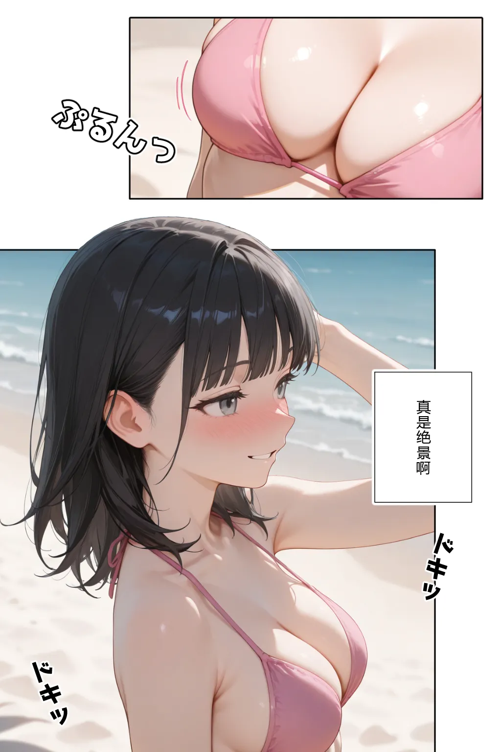 水着美女たちが俺に絶対服従なプライベートビーチ 1-2 page 3 full