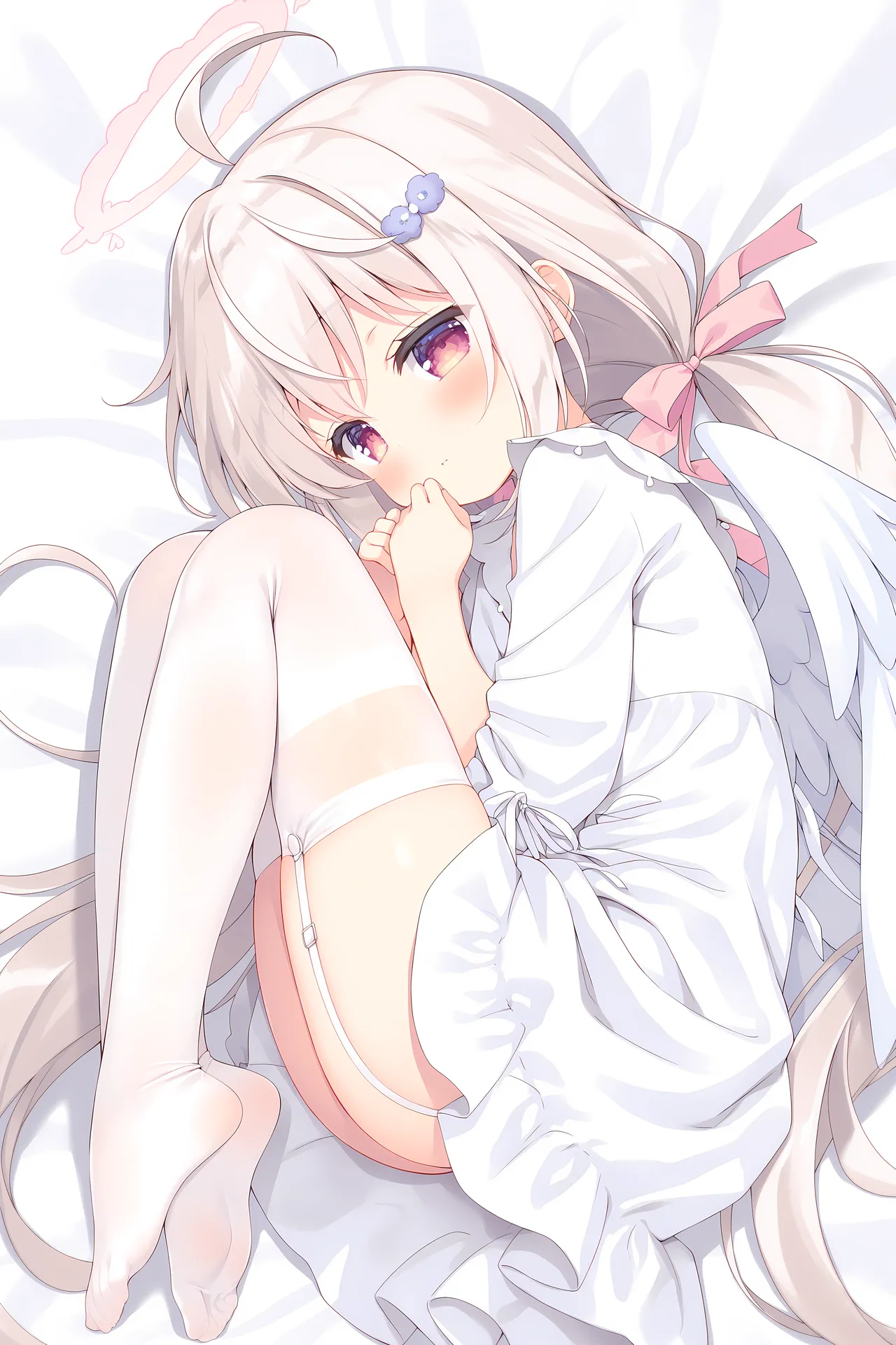 【シロバナ白丝】保健室のセンセーとシャボン玉中毒の助手 page 4 full