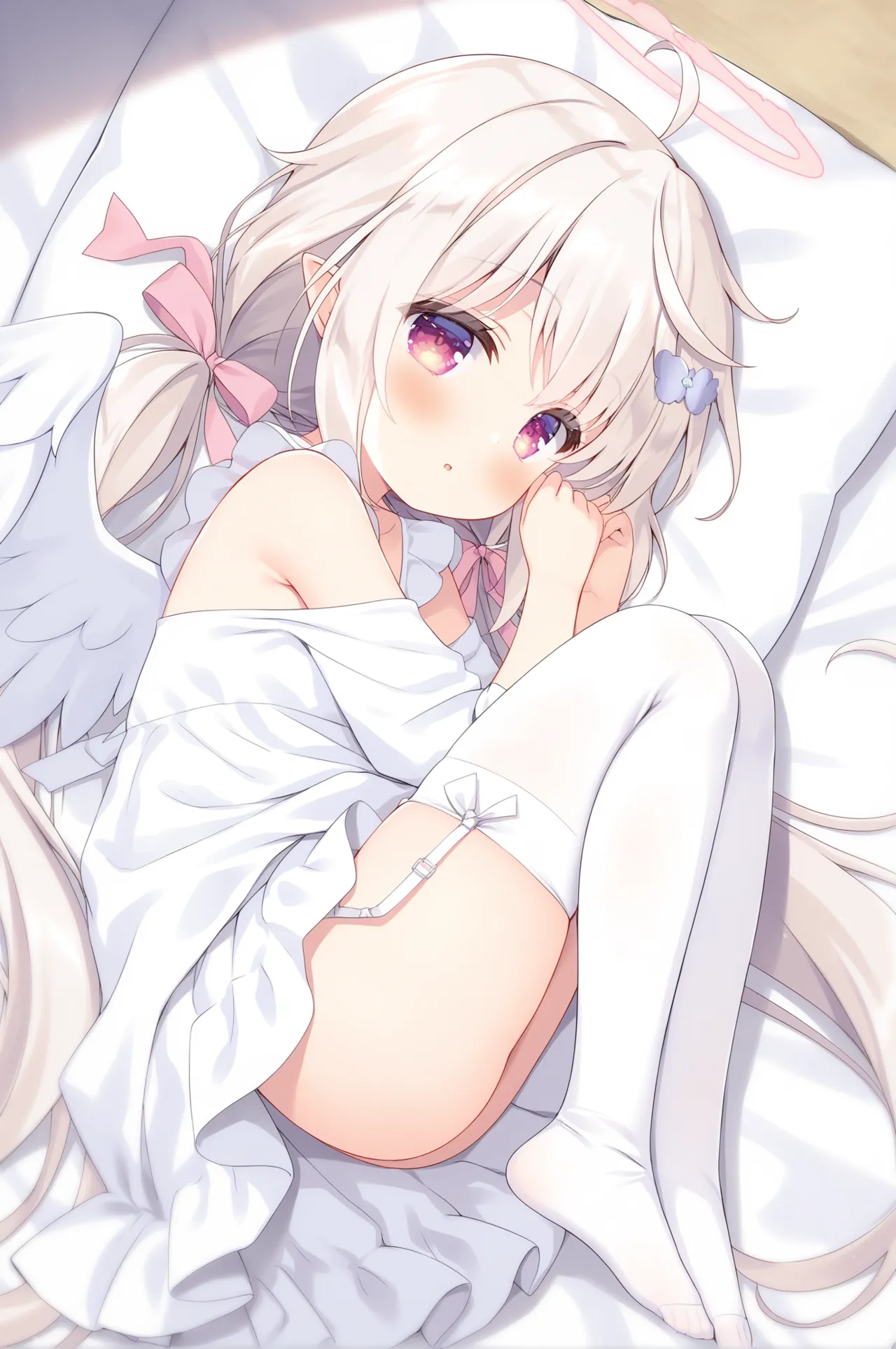 【シロバナ白丝】保健室のセンセーとシャボン玉中毒の助手 page 5 full