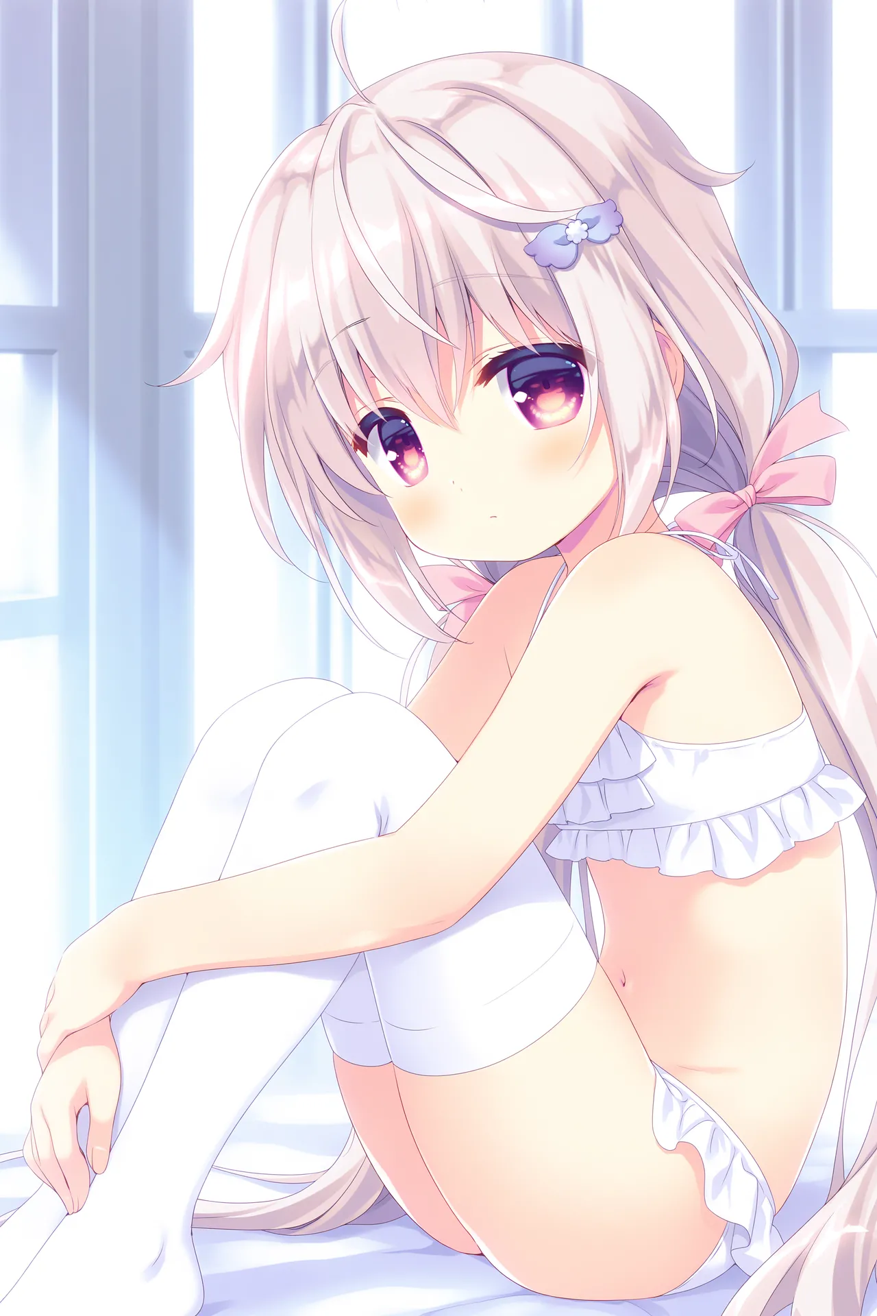 【シロバナ白丝】保健室のセンセーとシャボン玉中毒の助手 page 9 full