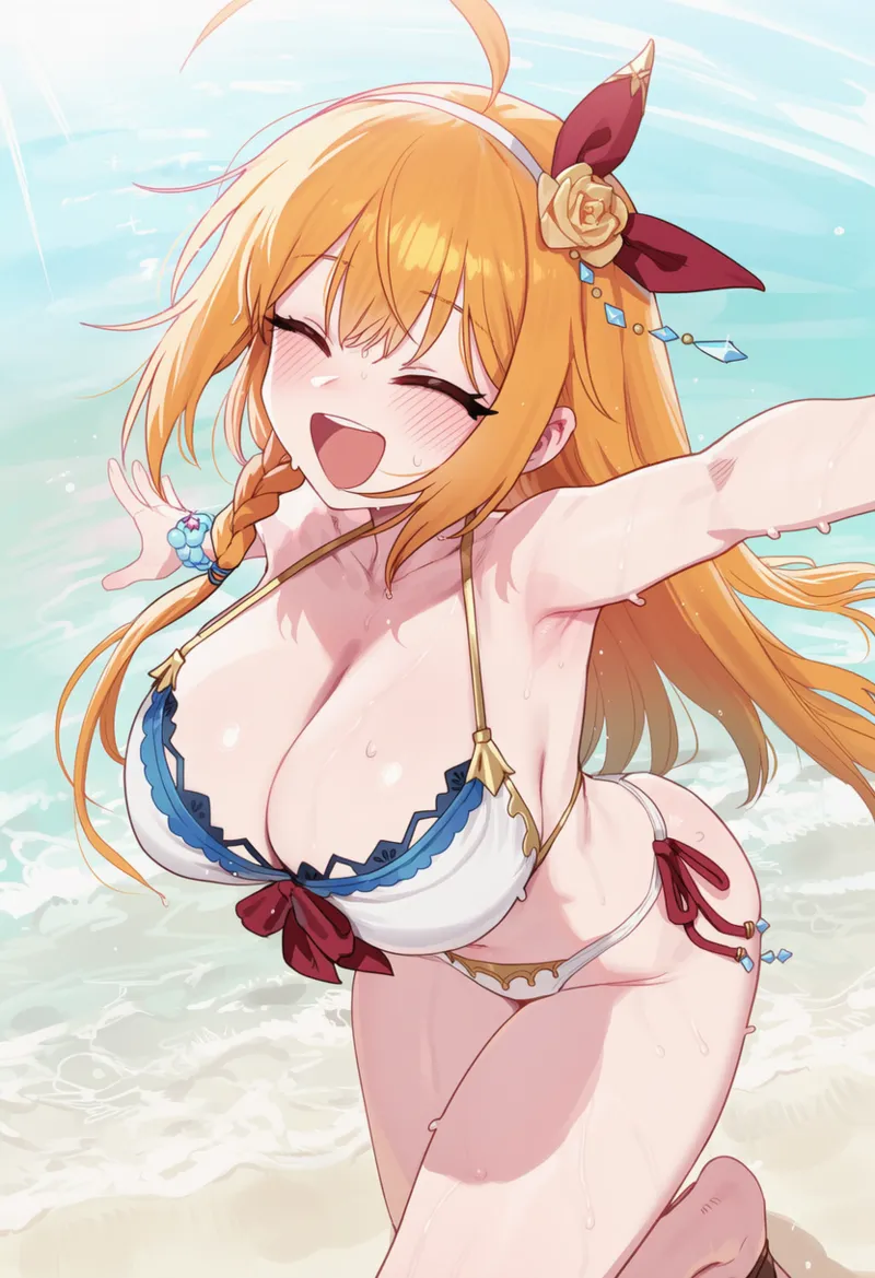 Thx    敗北ヒロイン ペコリーヌ   +   敗北を喫するコッコロ page 1 full