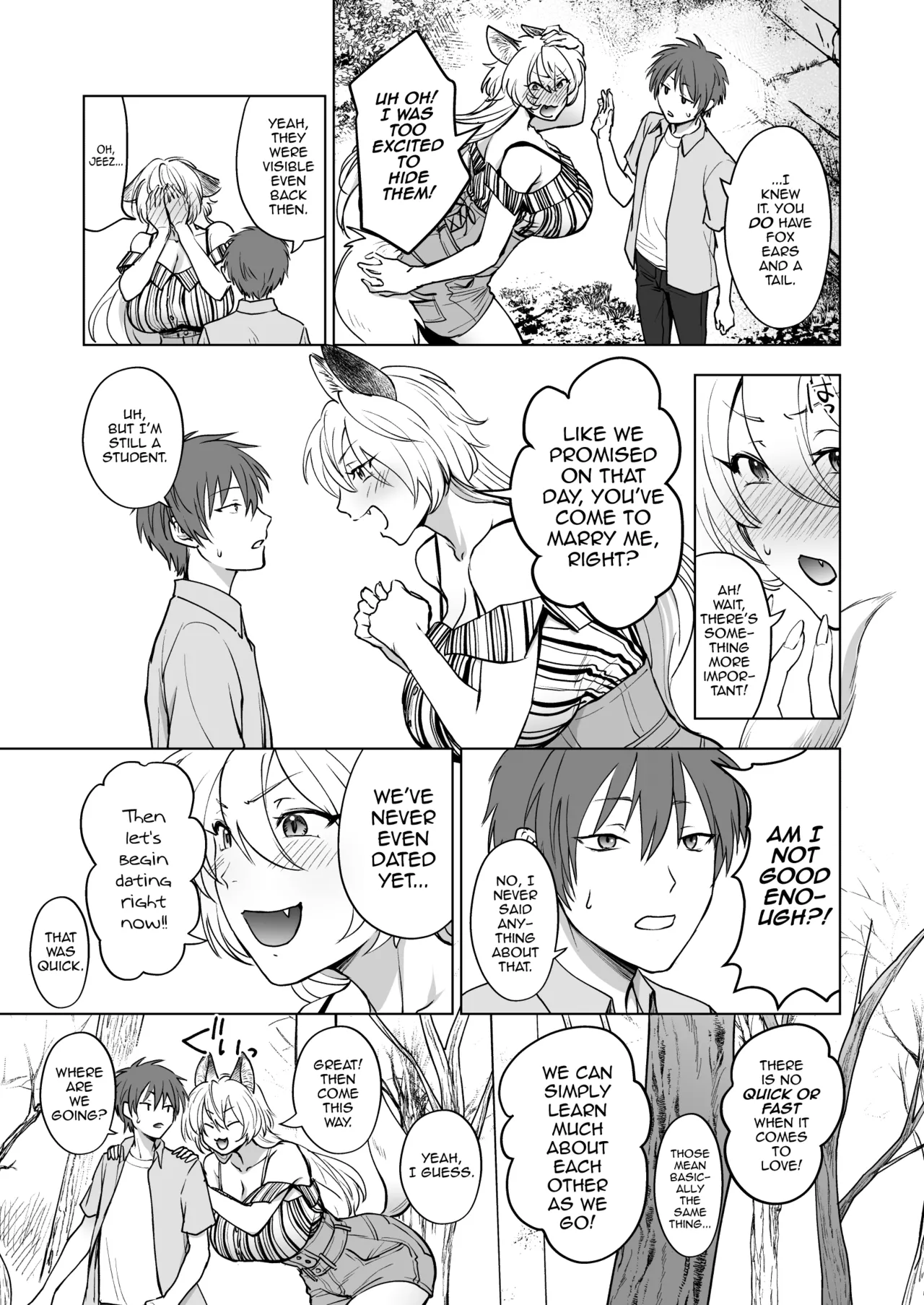 Kitsune no Hanashi | A Foxy Story page 7 full