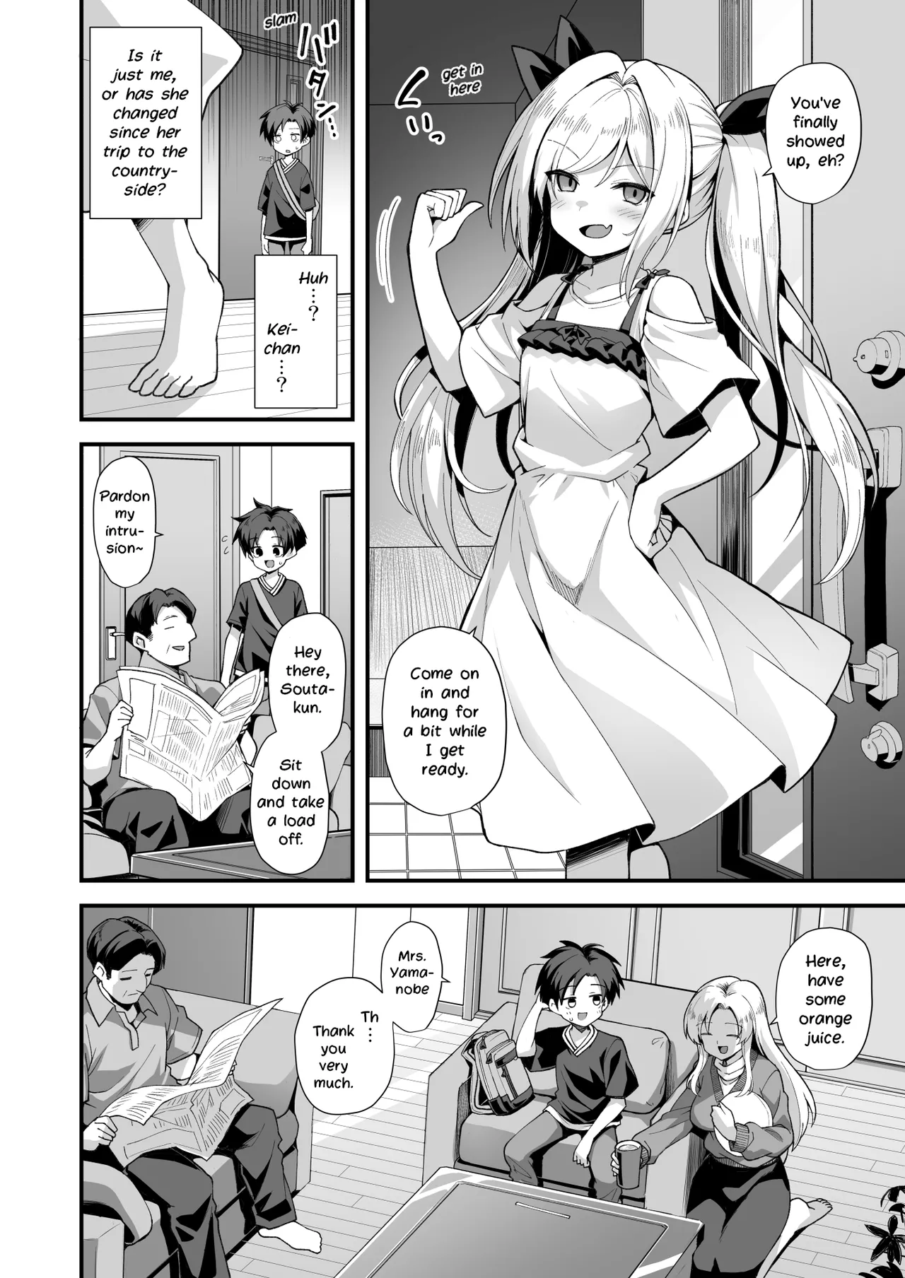 Kaidan Toshidensetsu Totsuzen Seikaku ga Kawatta Osananajimi to Icha Love shite tara Haramasete shimatta Hanashi page 8 full