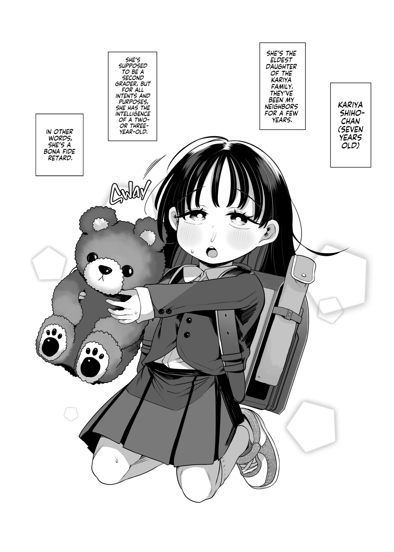 Tonari ni Sunderu Chishou no Ko | Breeding a Retarded Little Angel! page 4 full