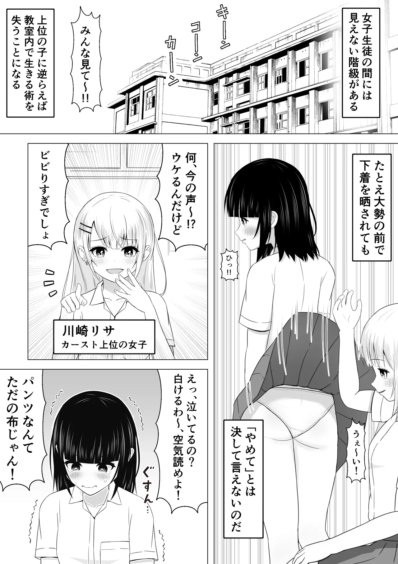 Sukaato o Mekuttara Yarikaesareta Hanashi page 1 full