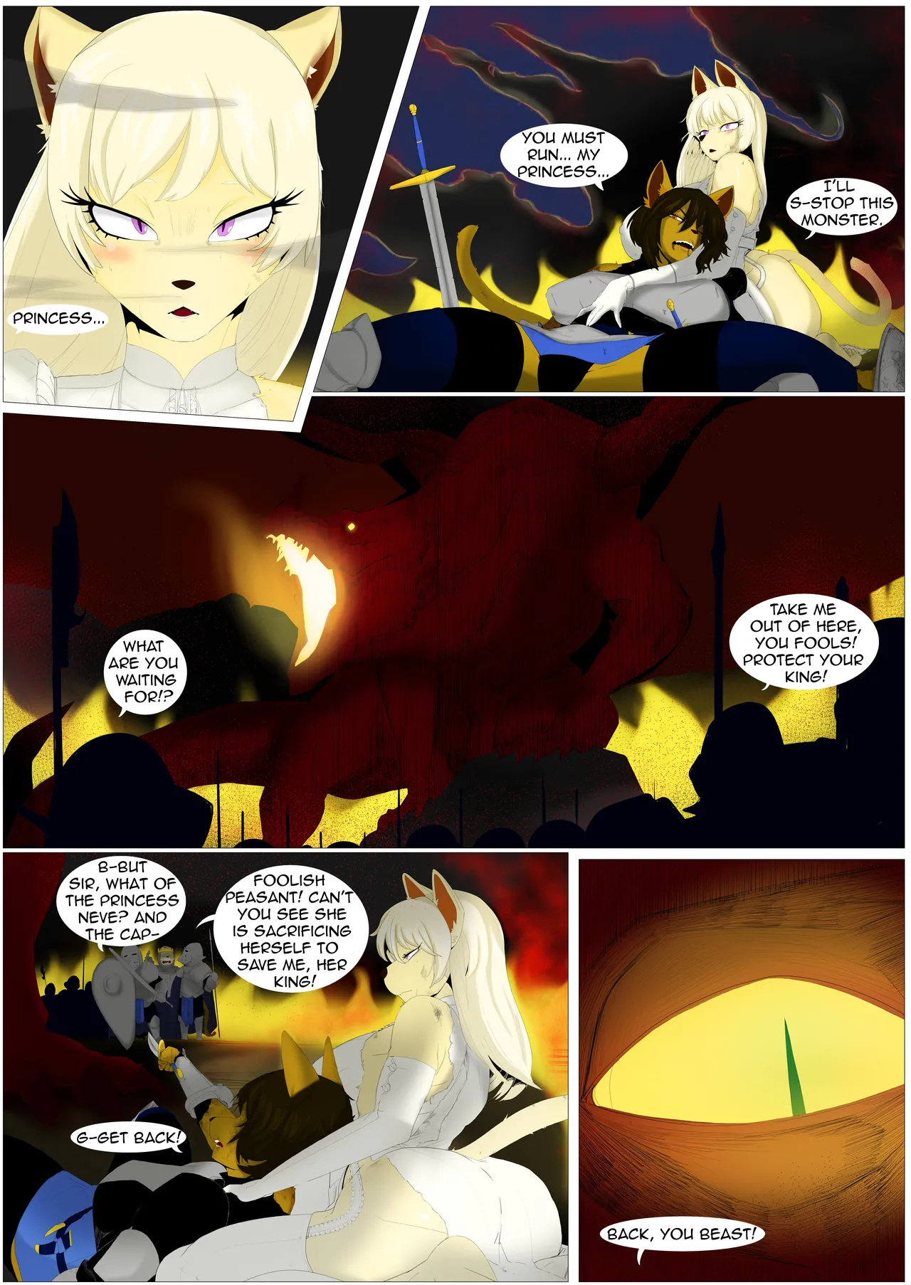 Princess & Dragons page 1 full