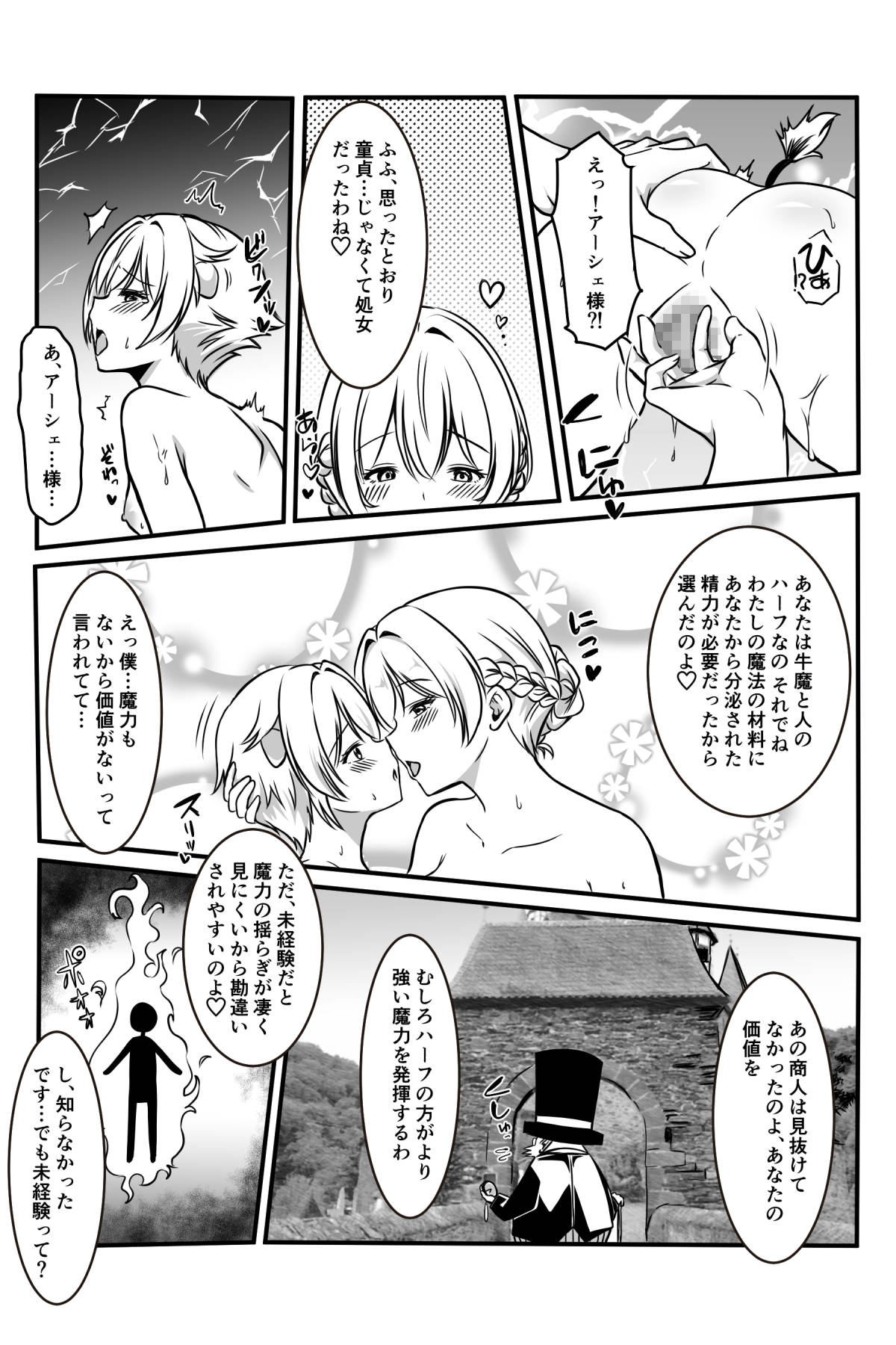 魔女と牛娘の主従な関係 page 9 full