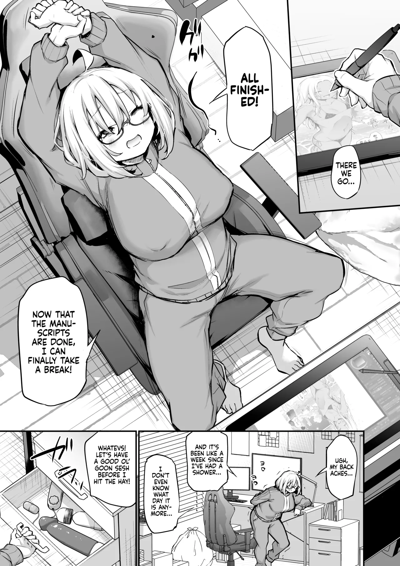 Furo Kyan Inkya Onna, Hatsu Kareshi Chinpo de Mesu ni Naru | A Shower-Hating, Shut-in Girlfailure Becomes a Woman From Her First Boyfriend’s Cock! page 2 full