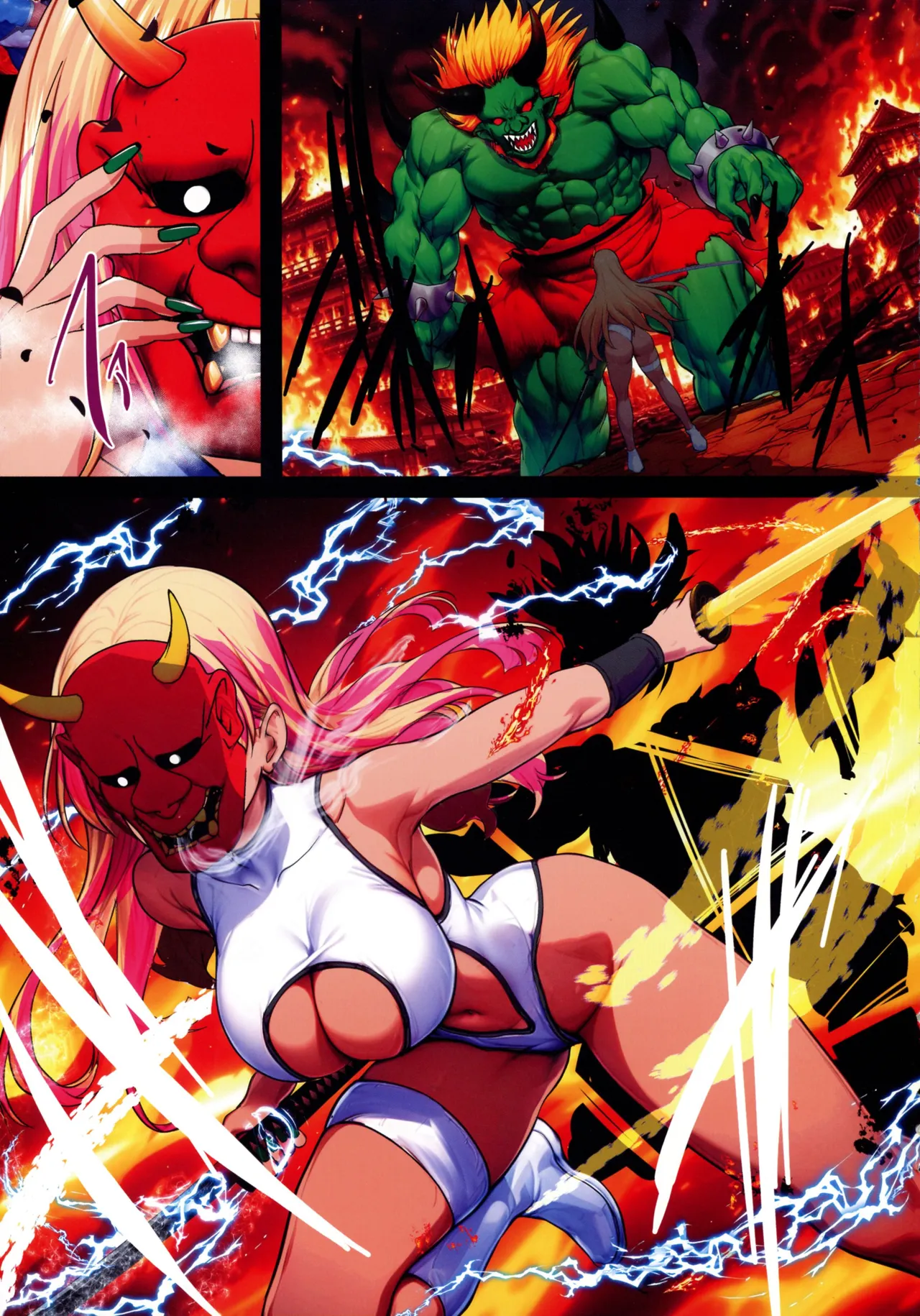 InCha Otouto ga Otaryman Seikatsu Shinagara Bonyuu Tappuri Kinpatsu Bakunyuu Oyako o Harem H & Kobetsu Date de Harama seru Hanashi page 7 full