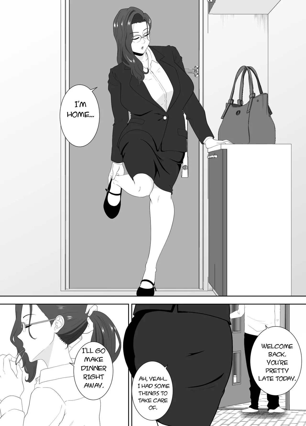 Houkago ni Ochita Haha - SmaPho ni Nokosareta Kiroku  | Fallen mother after school page 6 full