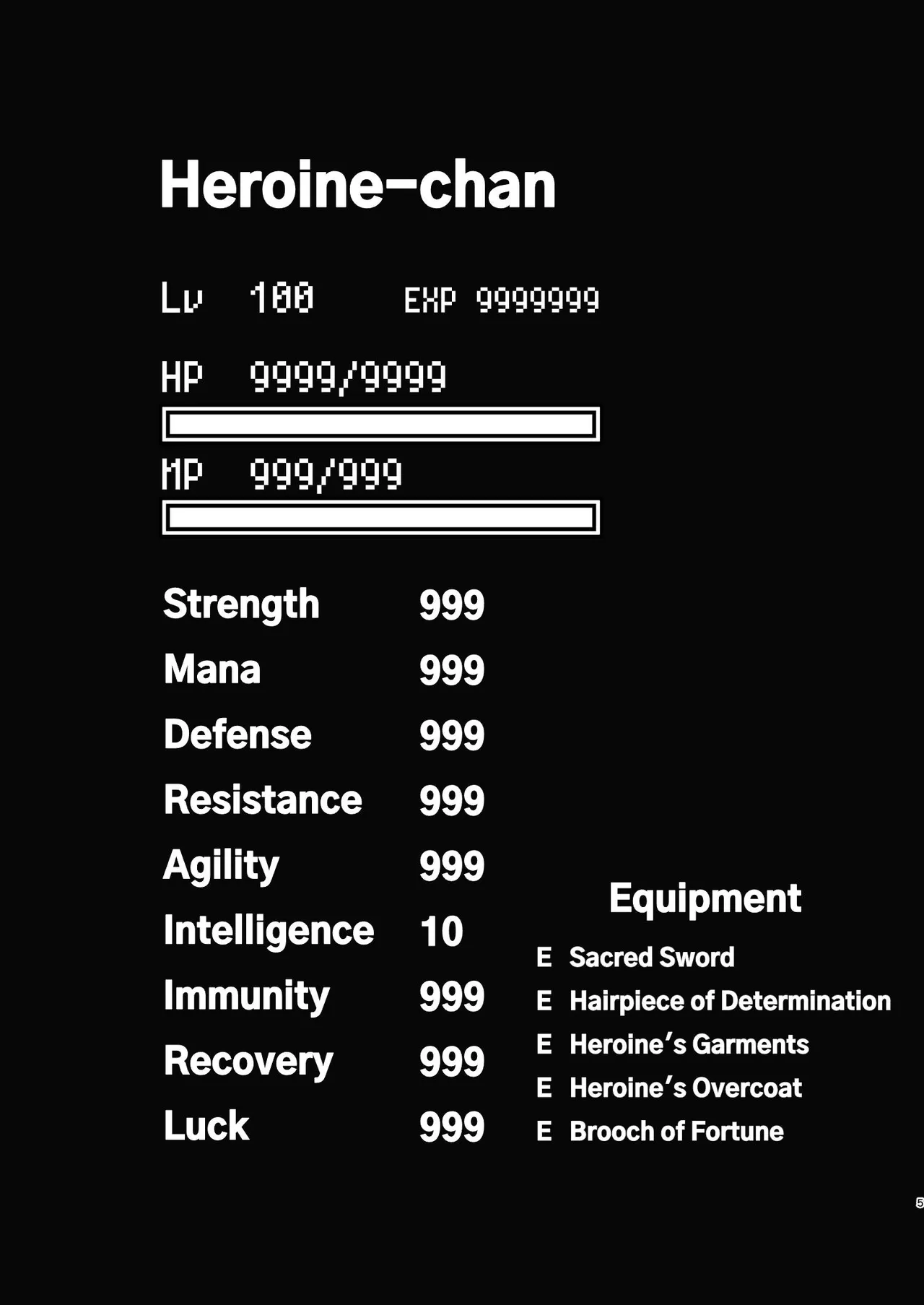 This Hero Girl's Adventure is OVER! page 5 full