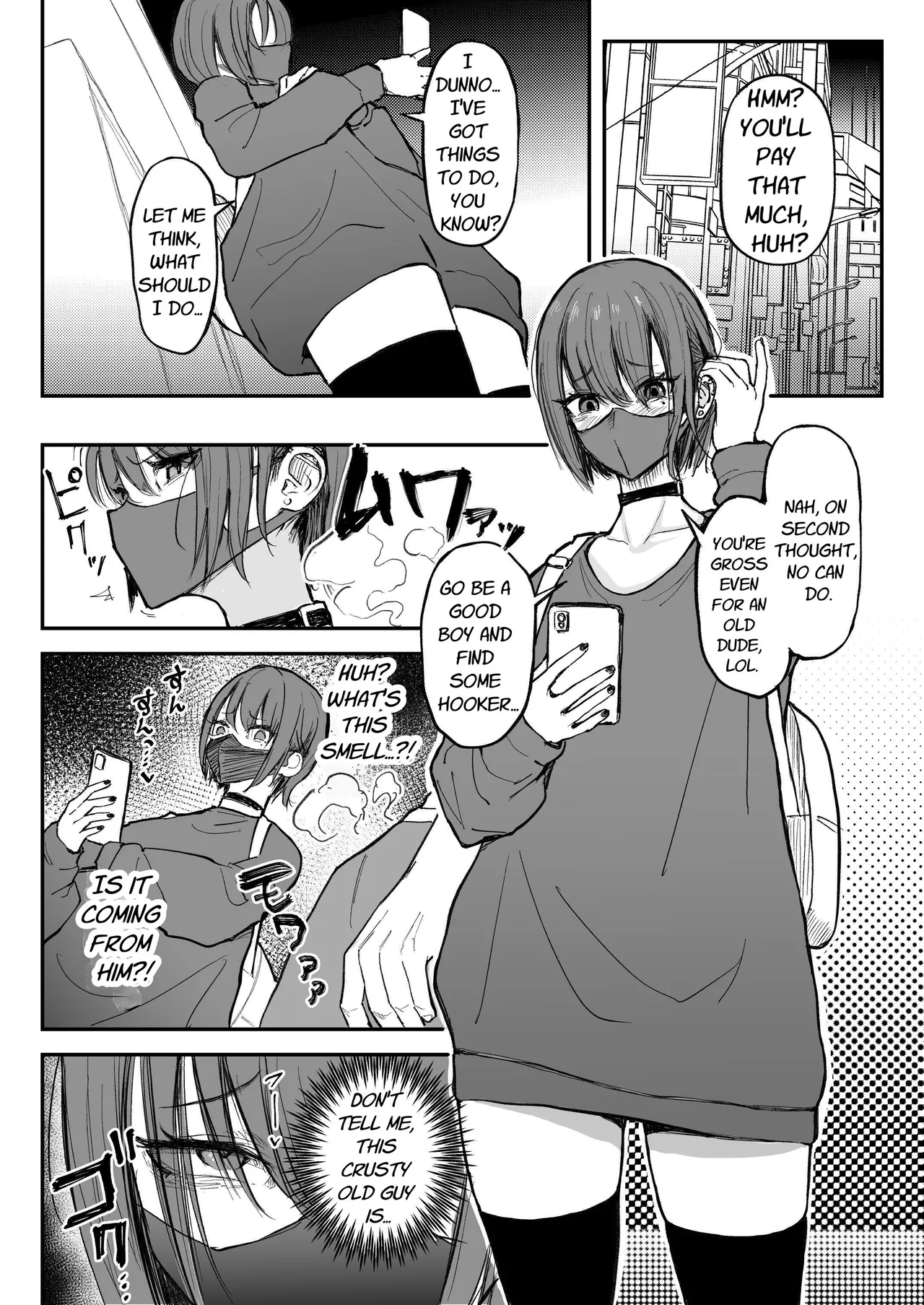 Kusachin Daisuki Subculture-kei Joshi Chinkasu Chinkagi Semen Geppu | Smelly Dick Loving Subculture Girl's Smegma Dick Sniffing Semen Burps page 3 full