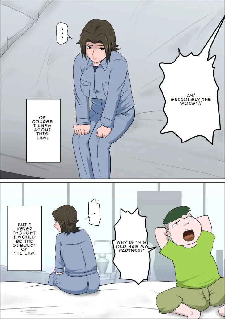 As a result of the law to solve the declining birthrate...4 page 3 full