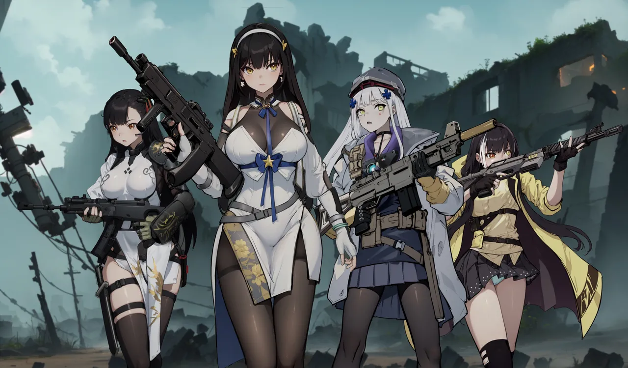 ［最初的神］少女前線 1-2（r18g） page 6 full