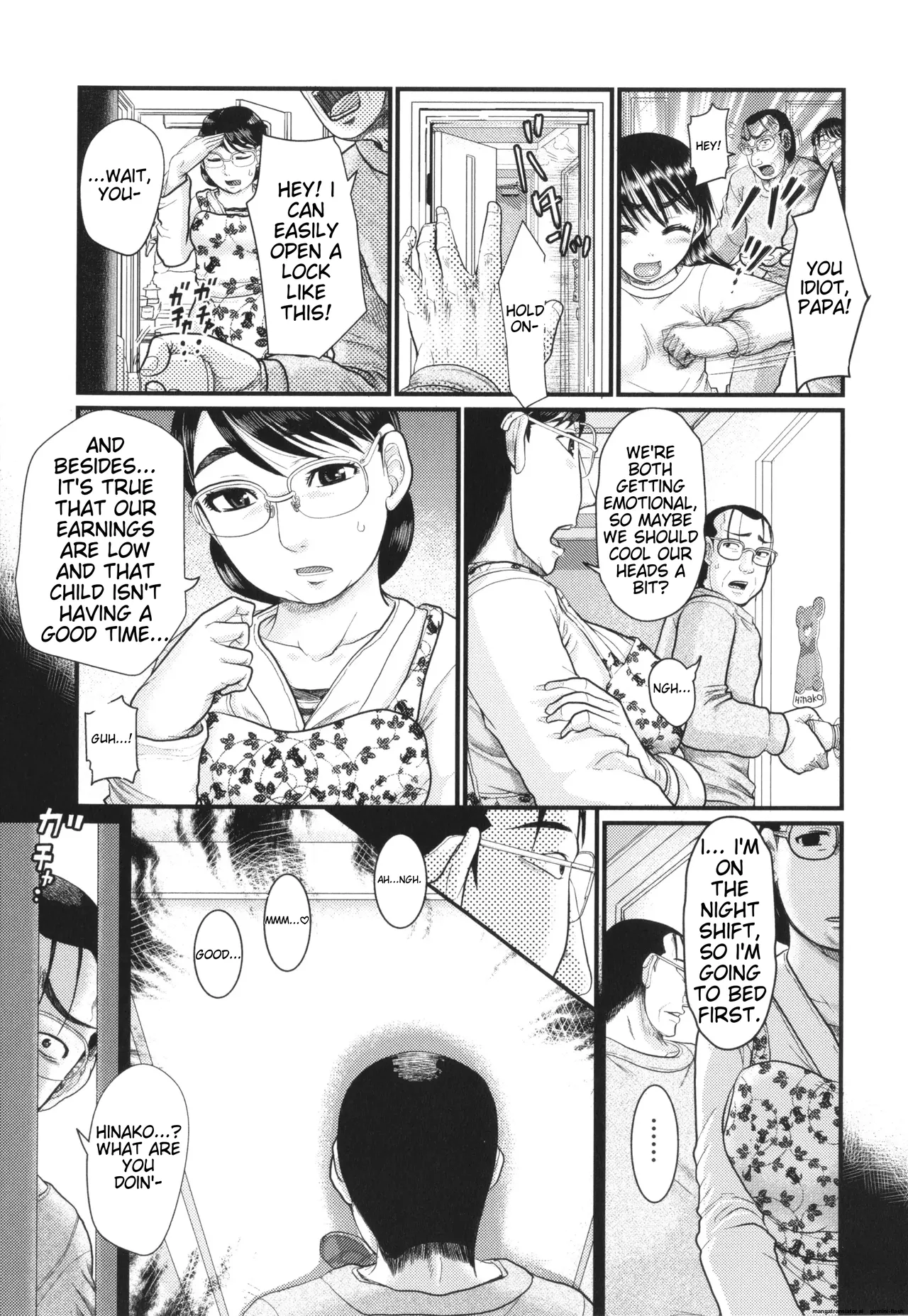 Akarui Kazoku Kyoujoku page 8 full