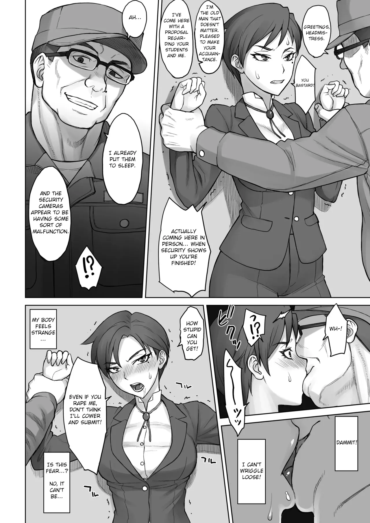 Dekachin Ojisan vs Headmistress Tsukasa page 6 full