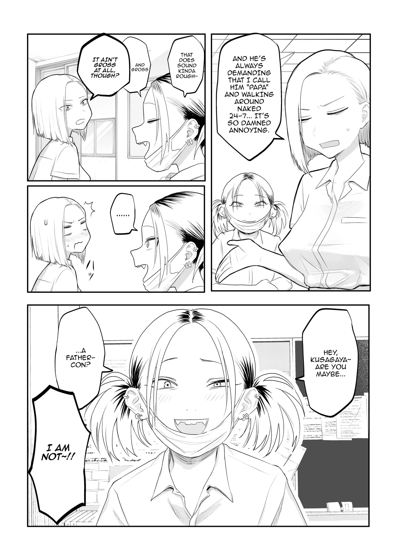 Tsundere Fathercon Kusagaya-san / Kusagaya The Tsundere Fathercon page 4 full