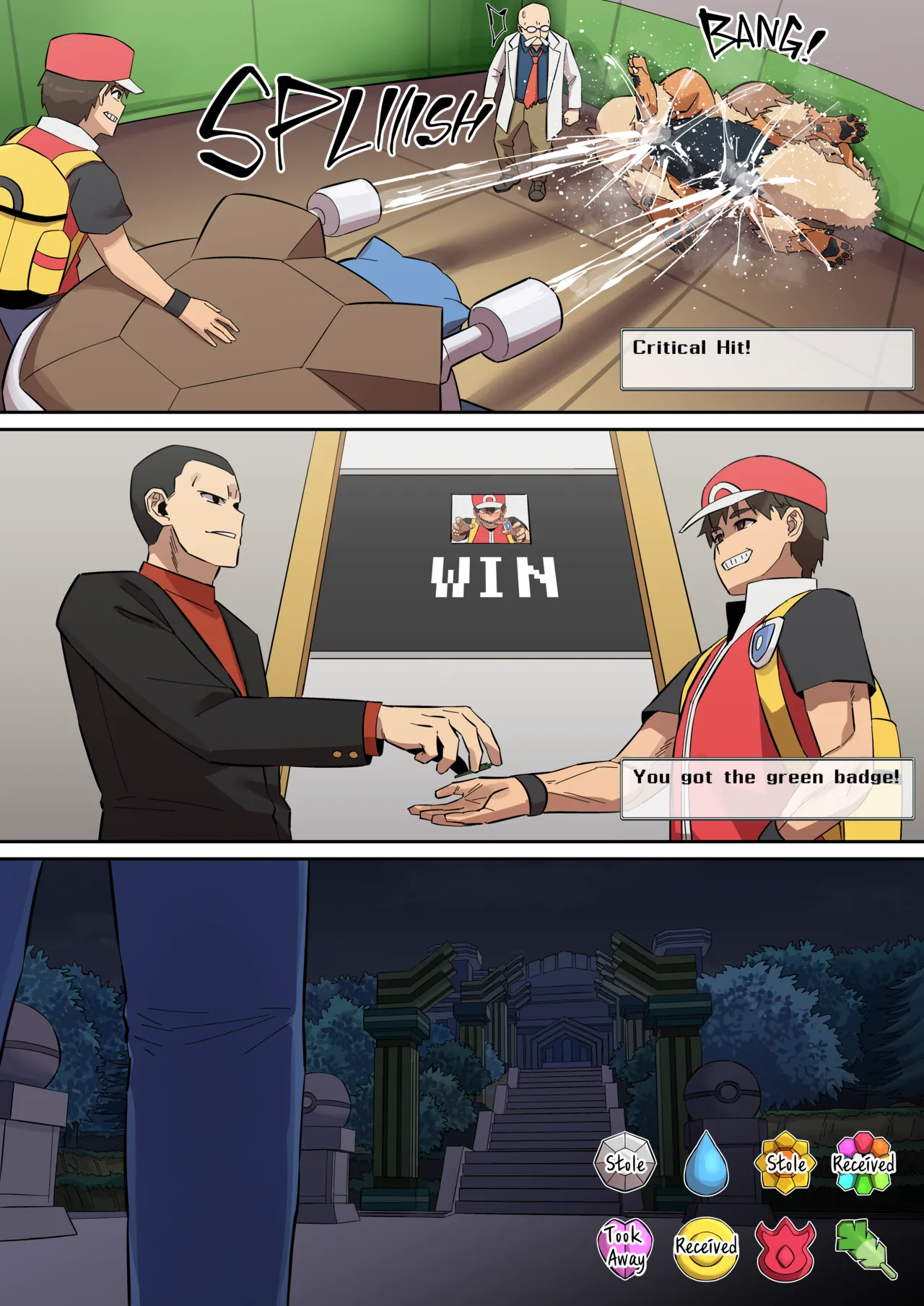 PokéMAN Report Red 11 page 3 full