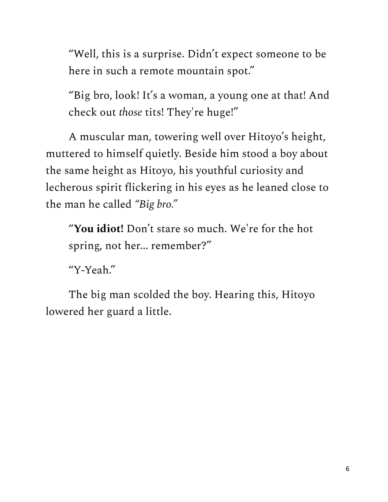 Hitoyo-chan no Junan SS2 | Hitoyo-chan's Suffering Short Story 2 page 6 full