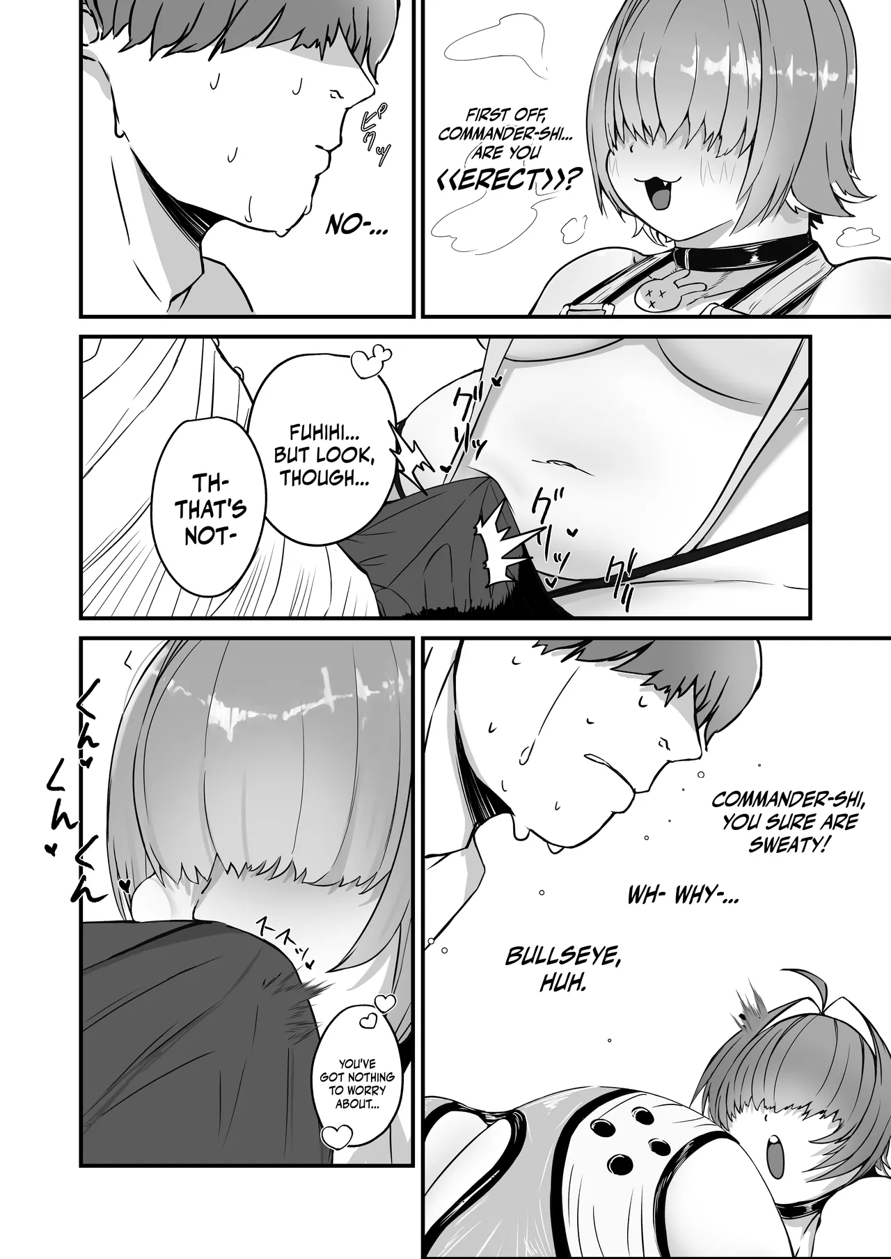 Elegg ni Shikikanshi no Ochinpo wo Nuitemorau Hanashi | The Commander Gets Elegg To Take Care Of His Dick page 6 full