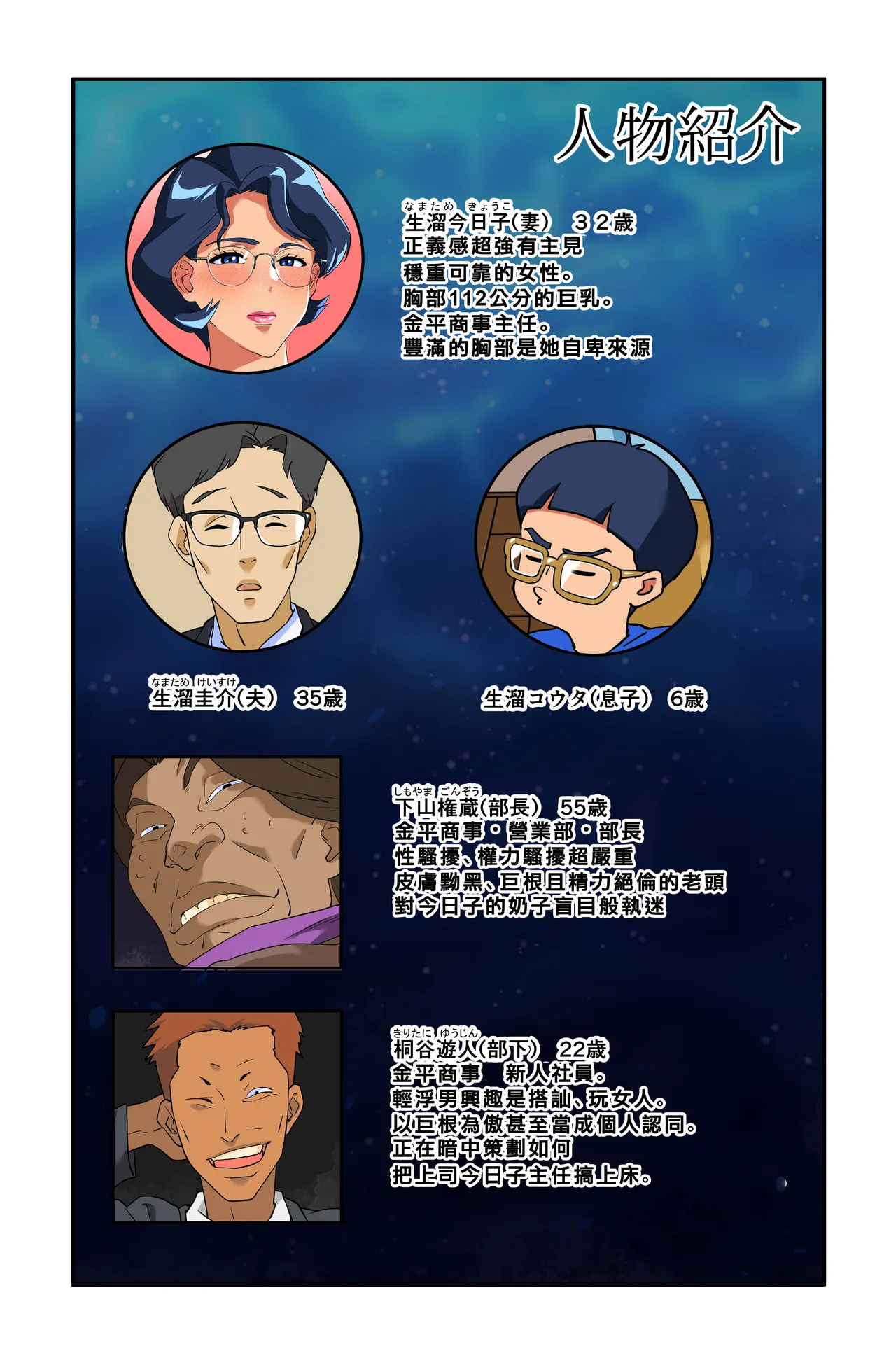 Tsuma no Bakunyuu ni Muragaru Otokotachi ~Zoku Bakunyuu Tsuma Namatame Kyouko~ page 5 full