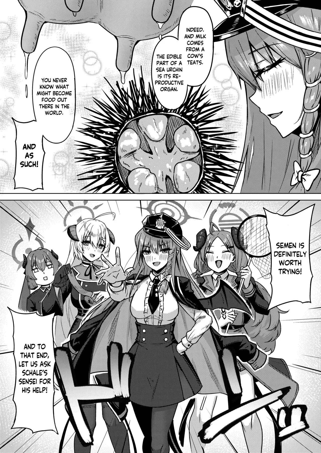 Bishoku Kenkyuukai no Semen Kenkyuu | The Gourmet Research Society's Research on Semen page 3 full