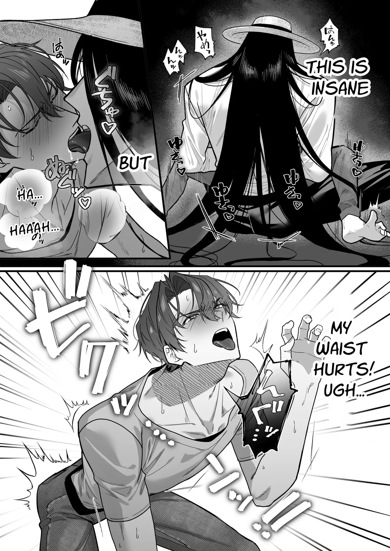 Hasshaku-sama Forcibly Inseminates Cuntboy page 10 full