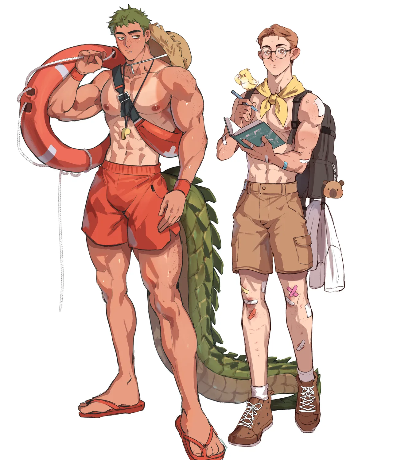 原创角色 Kai and Tú 短篇小故事（个人汉化） page 10 full