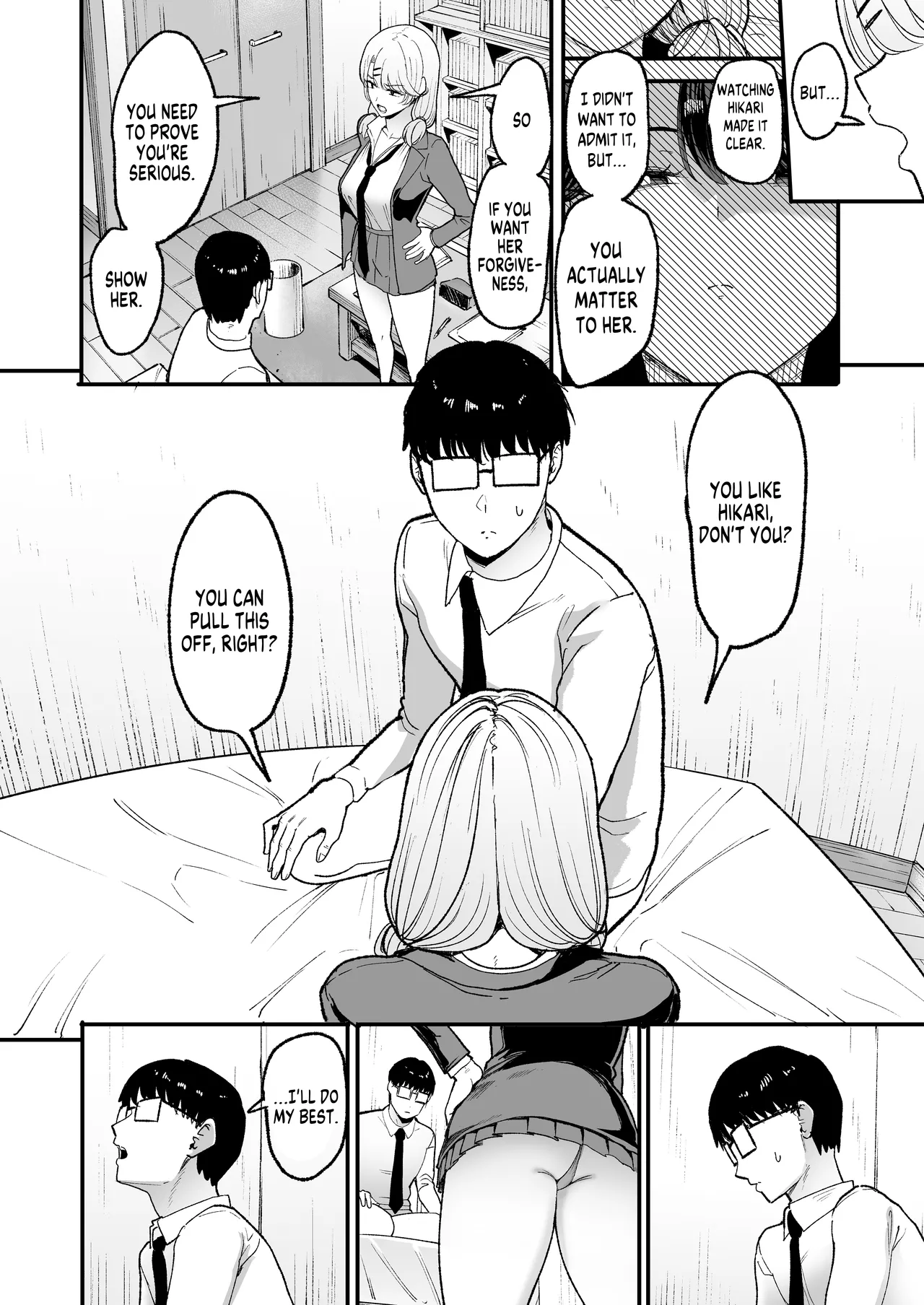 Drop-in Gyaru Lets Me Use Her Pussy 5 page 4 full