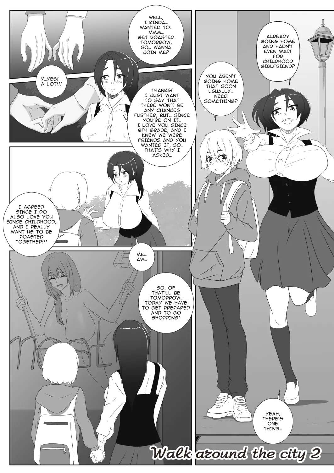 Walk through the city 2 page 1 full