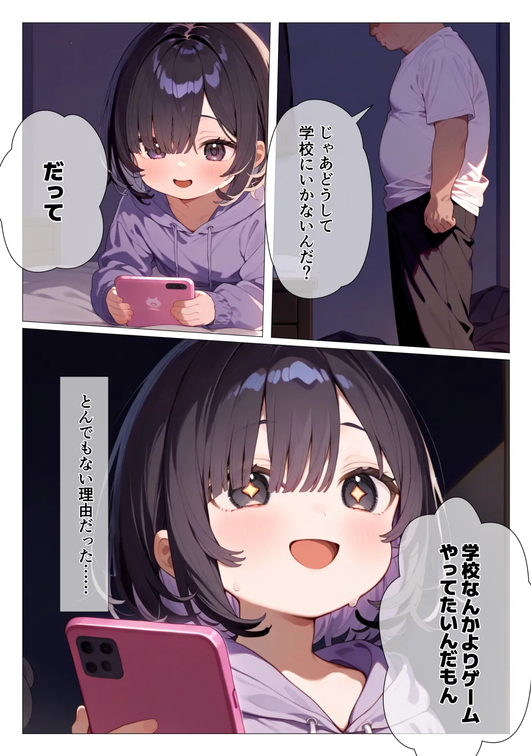 ひきこもり娘にはえっち教育を page 6 full