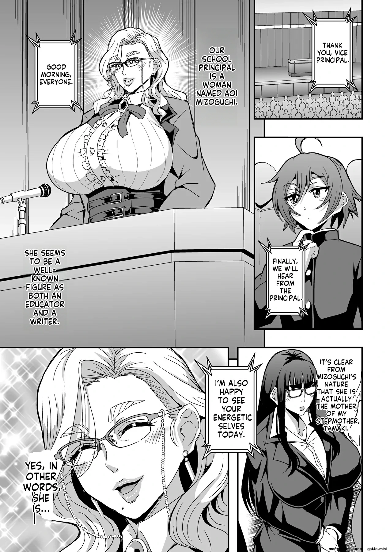 Kyoushi to Mama to Koibito no Kao 2 Gisobo Mizoguchi Aoi Hen page 2 full