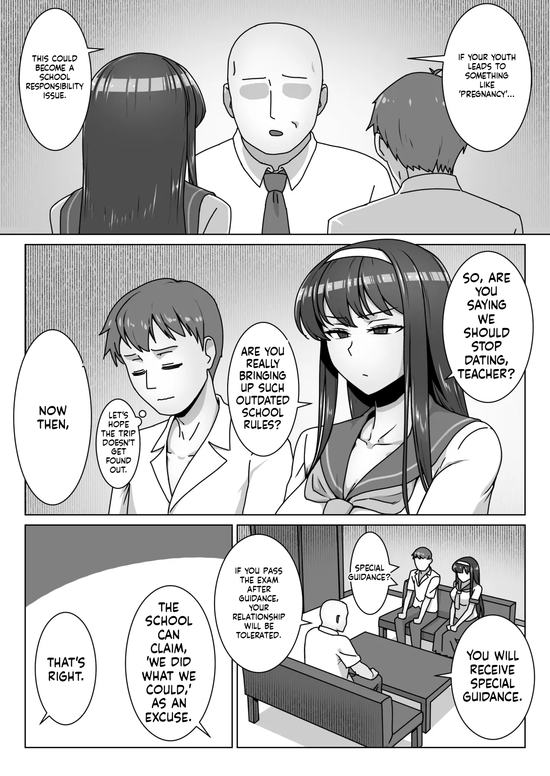 Koi ni Mezameta Takane no Hana ni Chuunen Kyoushi no Nettori Tokubetsu Seishidou Todome no Dosukebe Sex Ryokou page 4 full