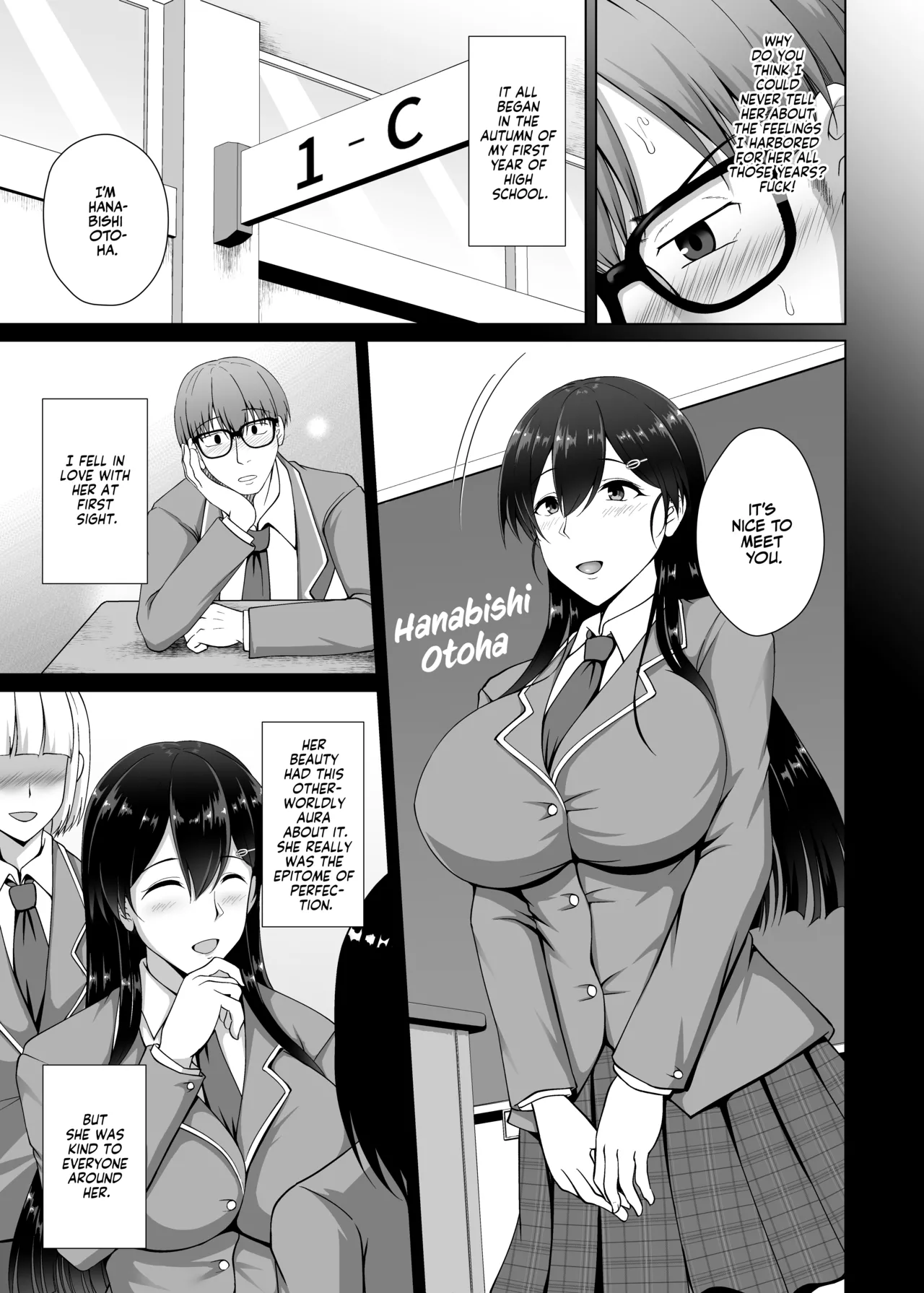 Kanojo ga Kami o Someta Wake ~Kataomoi no Seiso Kurokami Ojou-sama ga Boku no Shiranai Tokoro de Otoko no Aji o Oboeru Hanashi~ | The Real Reason She Changed Her Hair page 5 full
