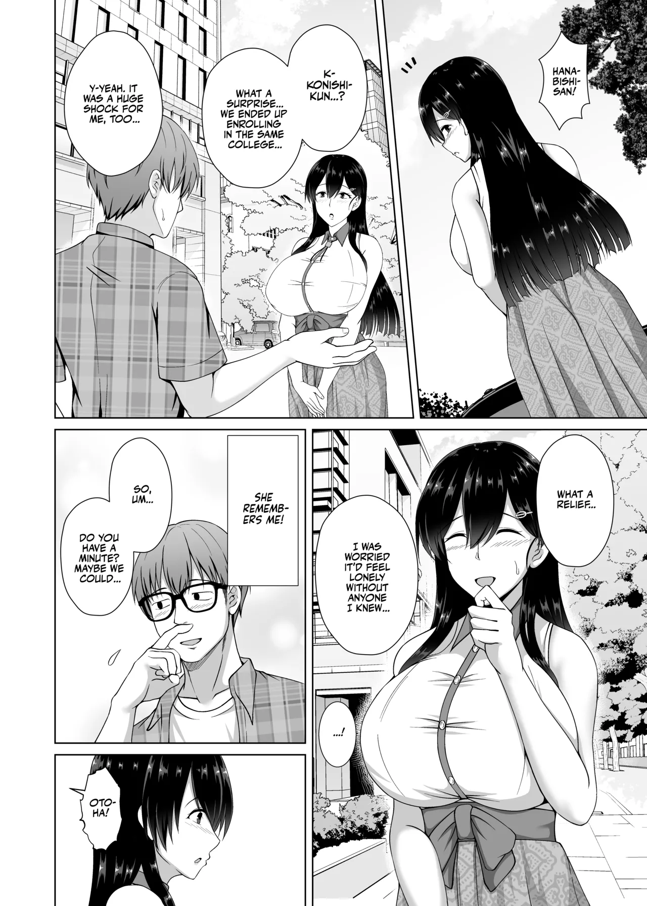 Kanojo ga Kami o Someta Wake ~Kataomoi no Seiso Kurokami Ojou-sama ga Boku no Shiranai Tokoro de Otoko no Aji o Oboeru Hanashi~ | The Real Reason She Changed Her Hair page 8 full