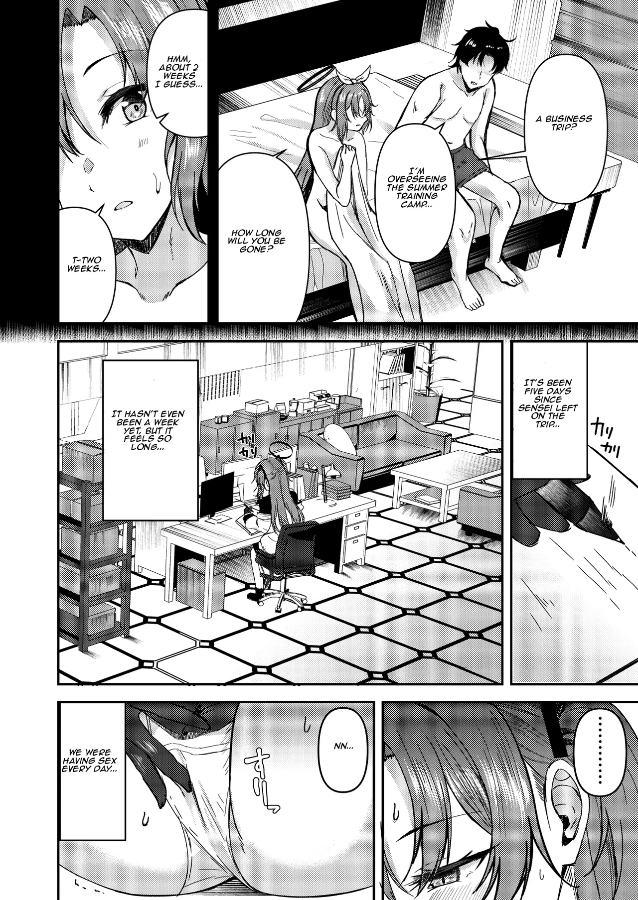 Ganbaru Watashi no Sugu Soba ni 3 | Right By My Side While I Do My Best 3 page 4 full