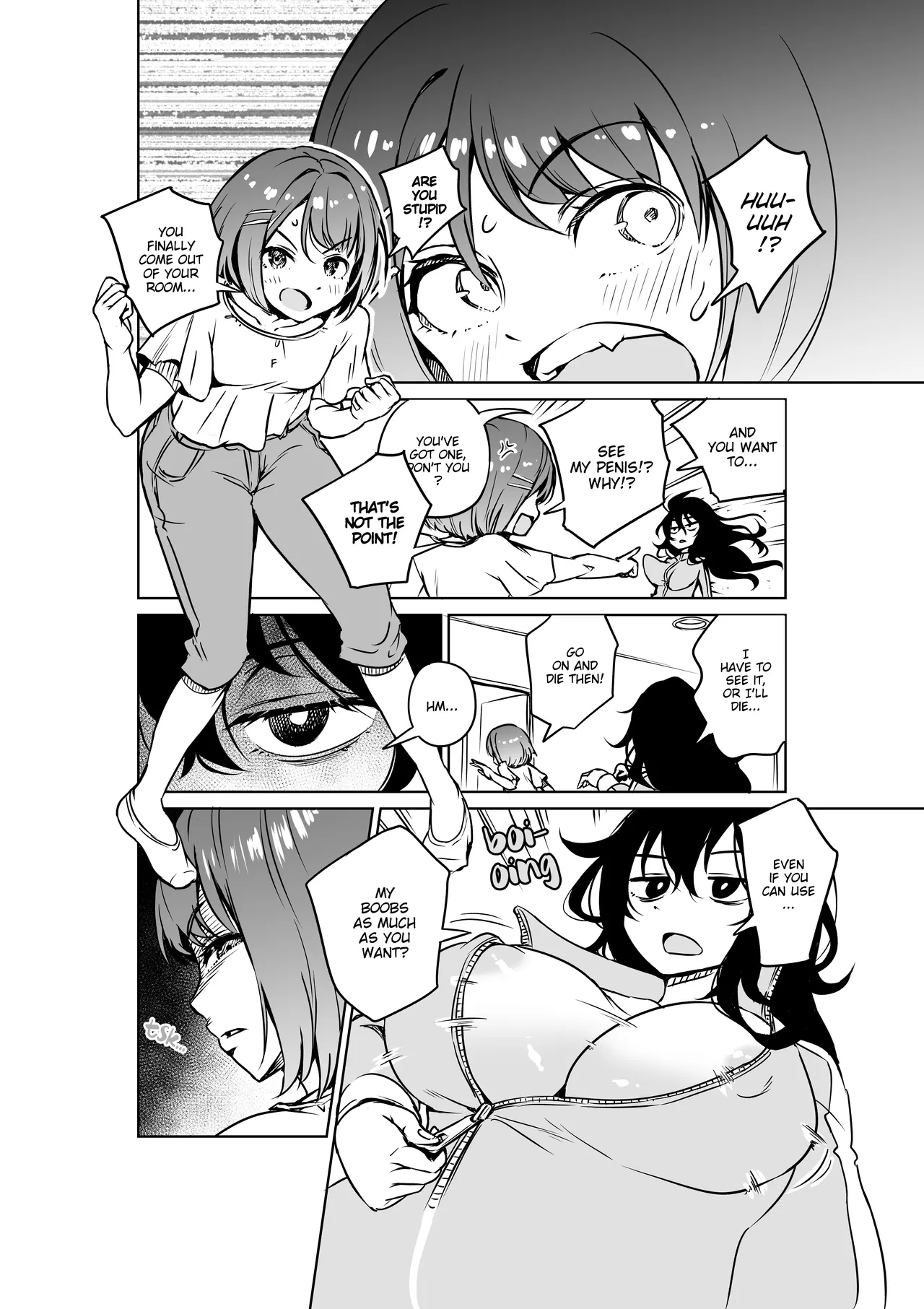 Hikikomori and Her Futanari Sister page 2 full