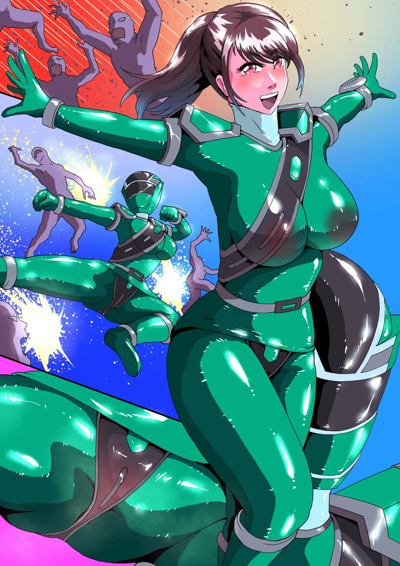 可愛がられるキラメイグリーン page 3 full