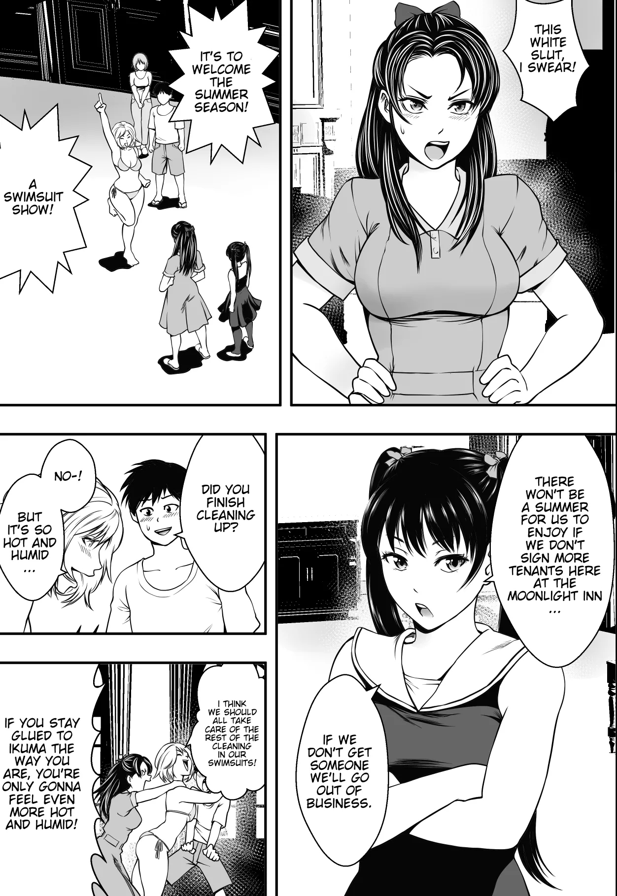 Harem Love Come VS Yarichin DQN page 4 full