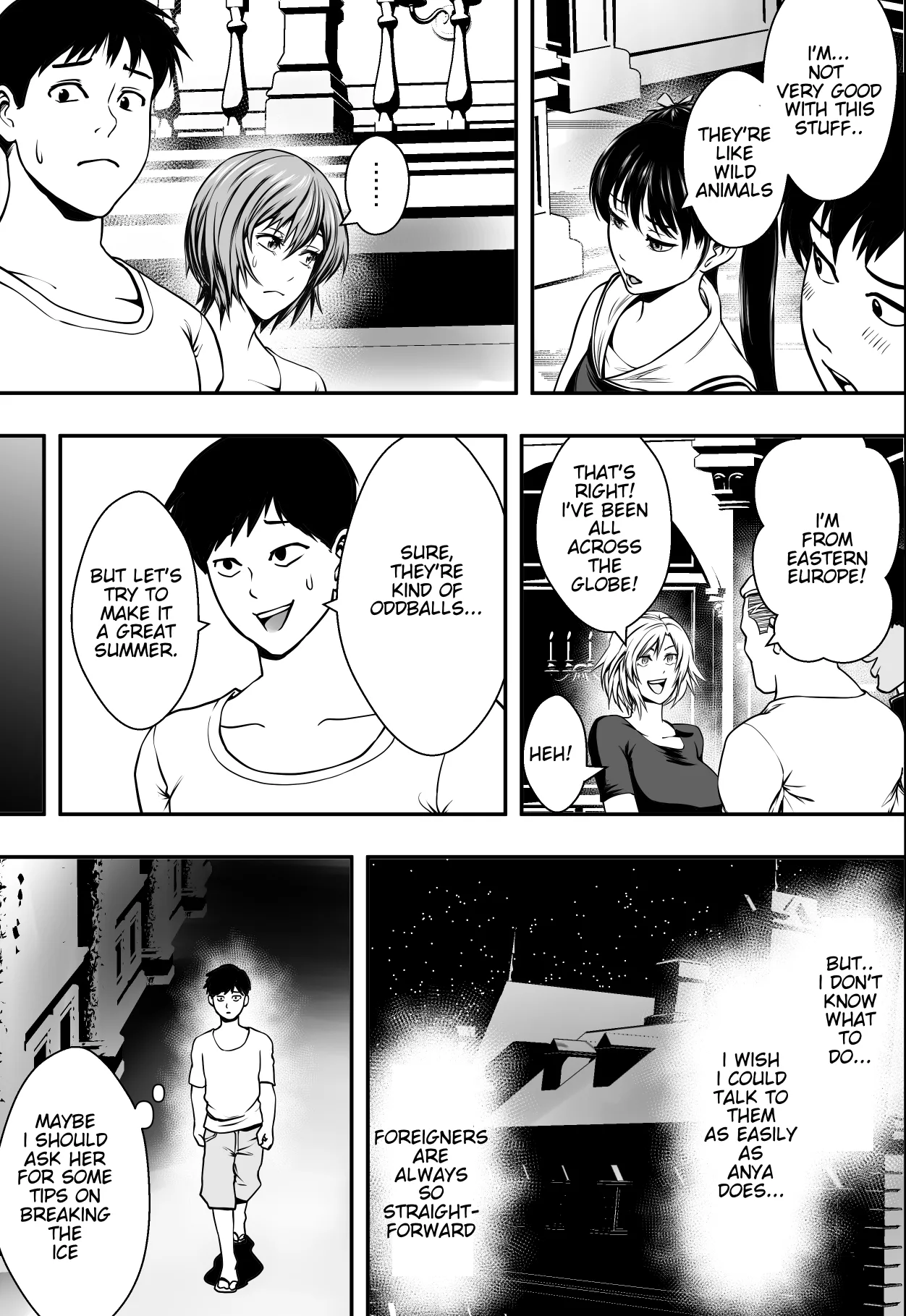 Harem Love Come VS Yarichin DQN page 8 full