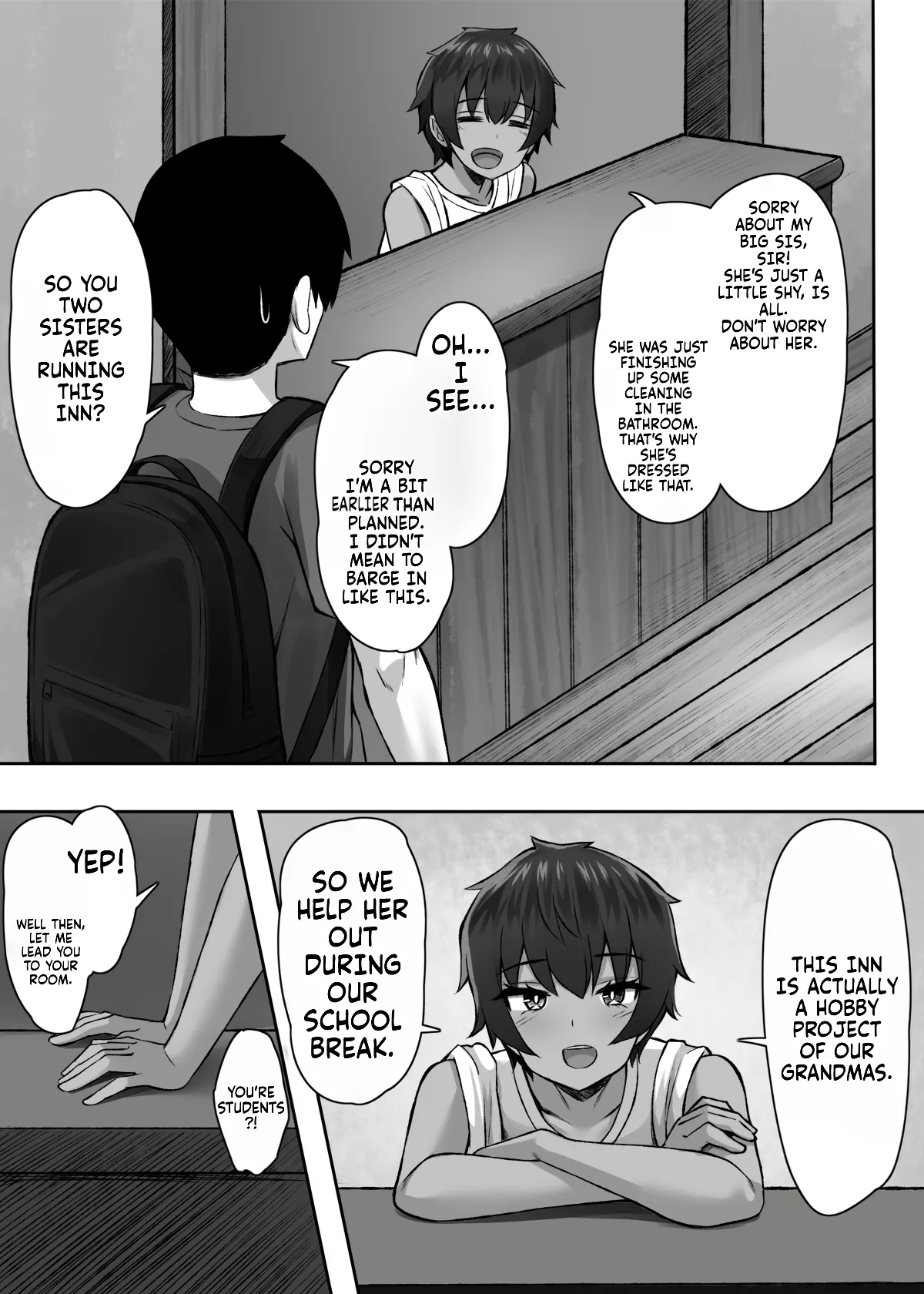 Sei ni Honpousugiru Minshuku Shimai | Way too sexually open sisters at the inn page 5 full