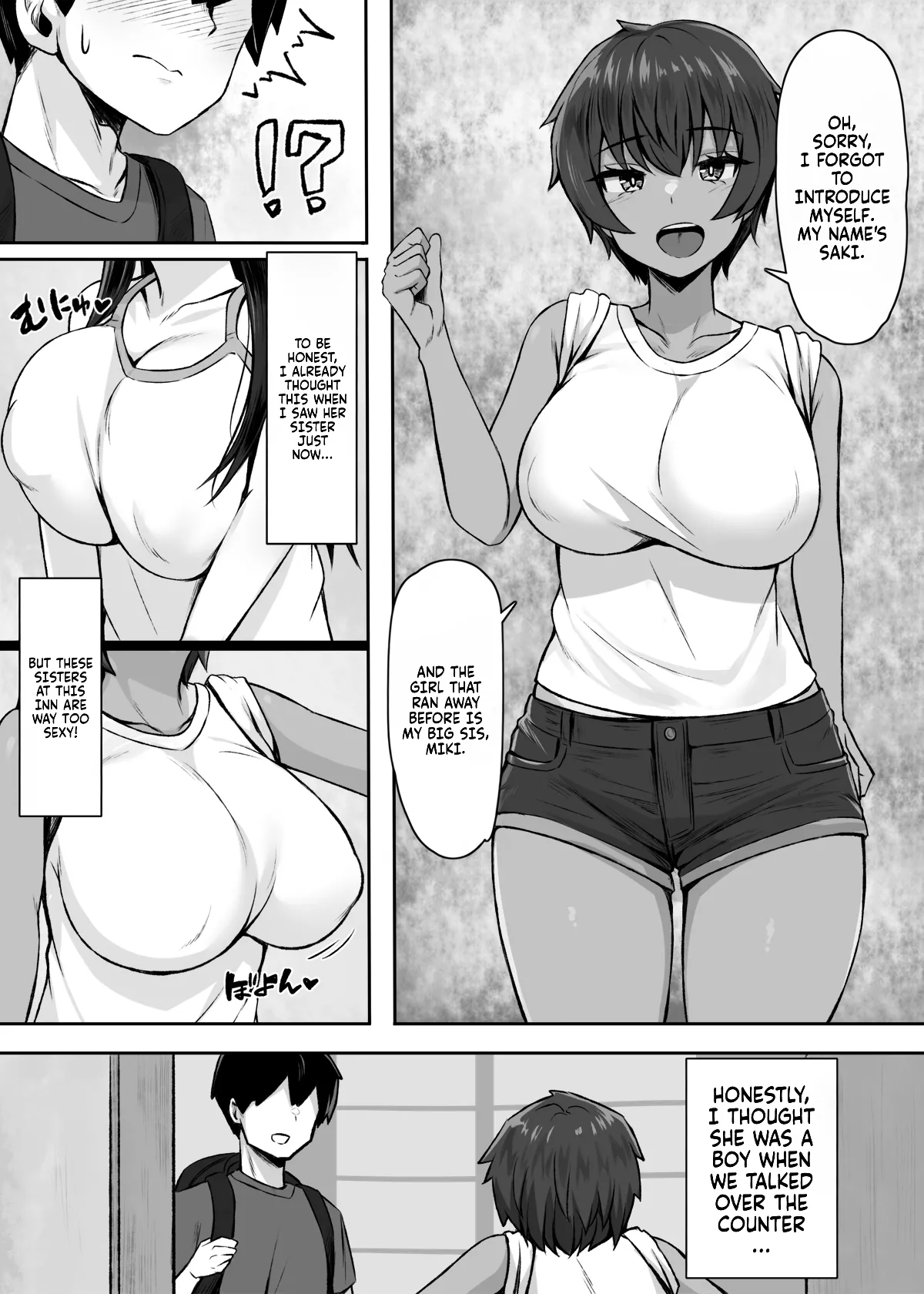 Sei ni Honpousugiru Minshuku Shimai | Way too sexually open sisters at the inn page 6 full