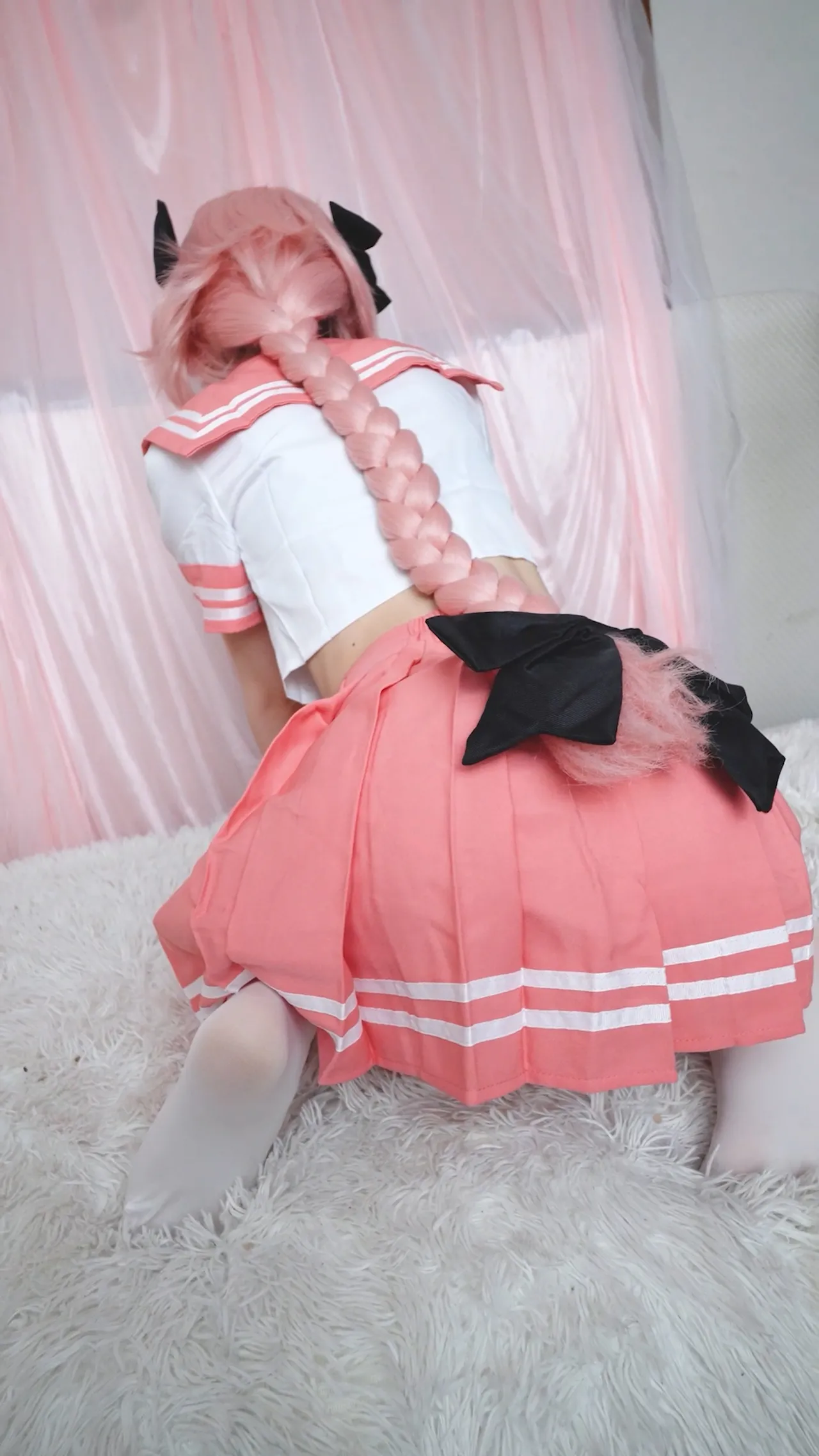 【２衣装_４発中出し】在宅20代OLコスプレイヤー、FGOアストルフォ＆***島風で4回中出し！男の娘コスなのに妊娠のリスクにドキドキ/// page 3 full