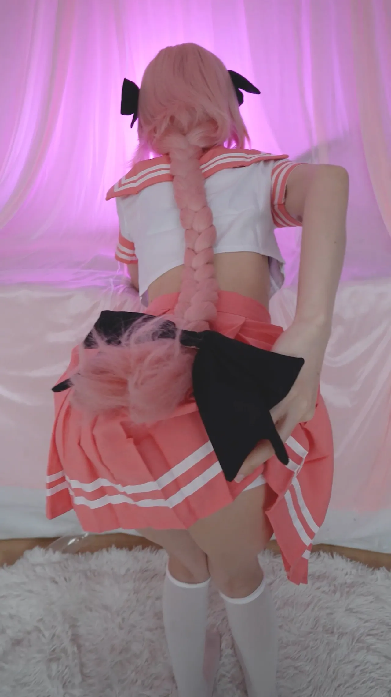 【２衣装_４発中出し】在宅20代OLコスプレイヤー、FGOアストルフォ＆***島風で4回中出し！男の娘コスなのに妊娠のリスクにドキドキ/// page 4 full
