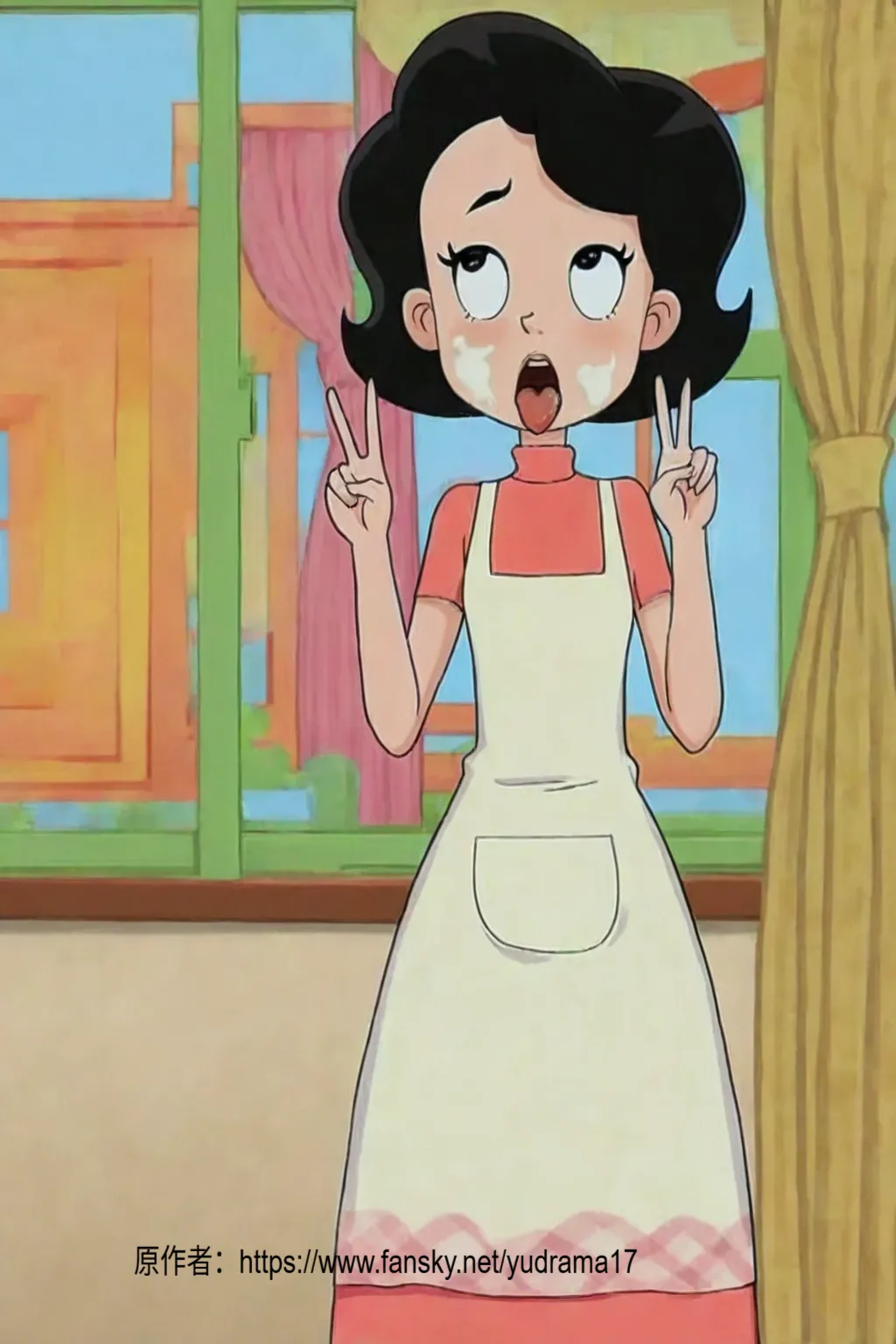 毁童年 大头儿子和小头爸爸系列 围裙妈妈 page 1 full