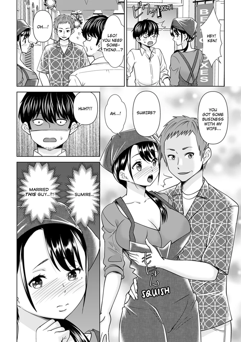 'Nande, Anna Kuzu to Kekkon Shitanda yo...!' Mukashi Sukidatta Anoko o Netotte Naka●shi Shichatta Hanashi 1 | Blowing My Load in My Married High School Crush: Why'd She Get With That Asshole?! 1 page 10 full