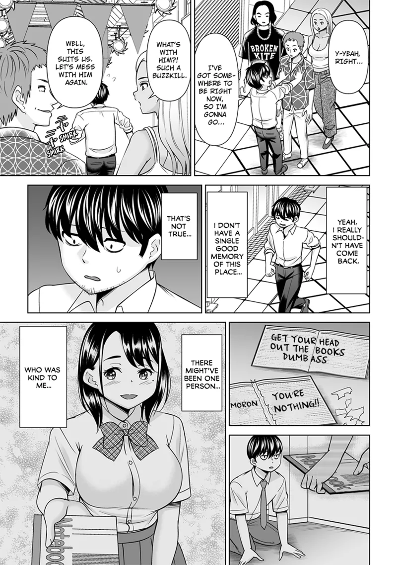'Nande, Anna Kuzu to Kekkon Shitanda yo...!' Mukashi Sukidatta Anoko o Netotte Naka●shi Shichatta Hanashi 1 | Blowing My Load in My Married High School Crush: Why'd She Get With That Asshole?! 1 page 7 full