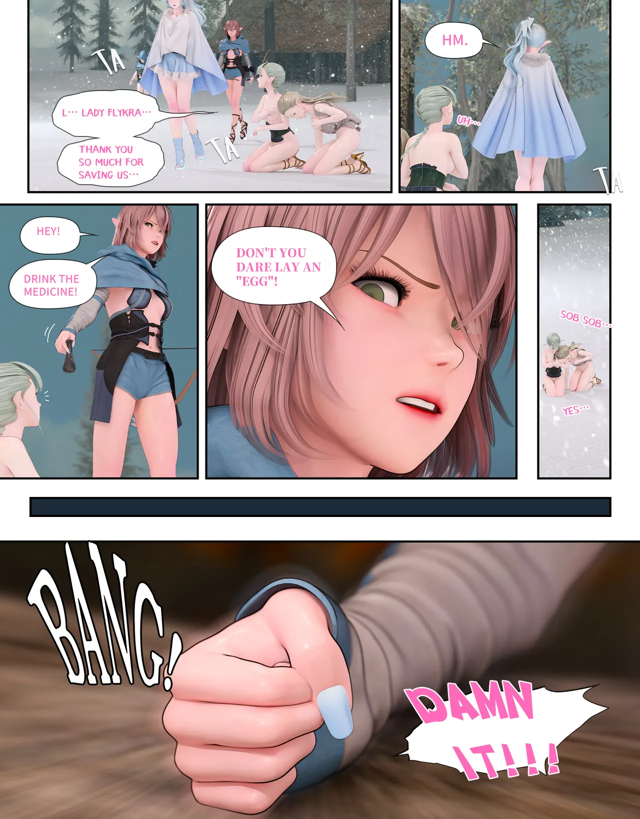 The Hyacinth Freezes Corruption 1 page 9 full