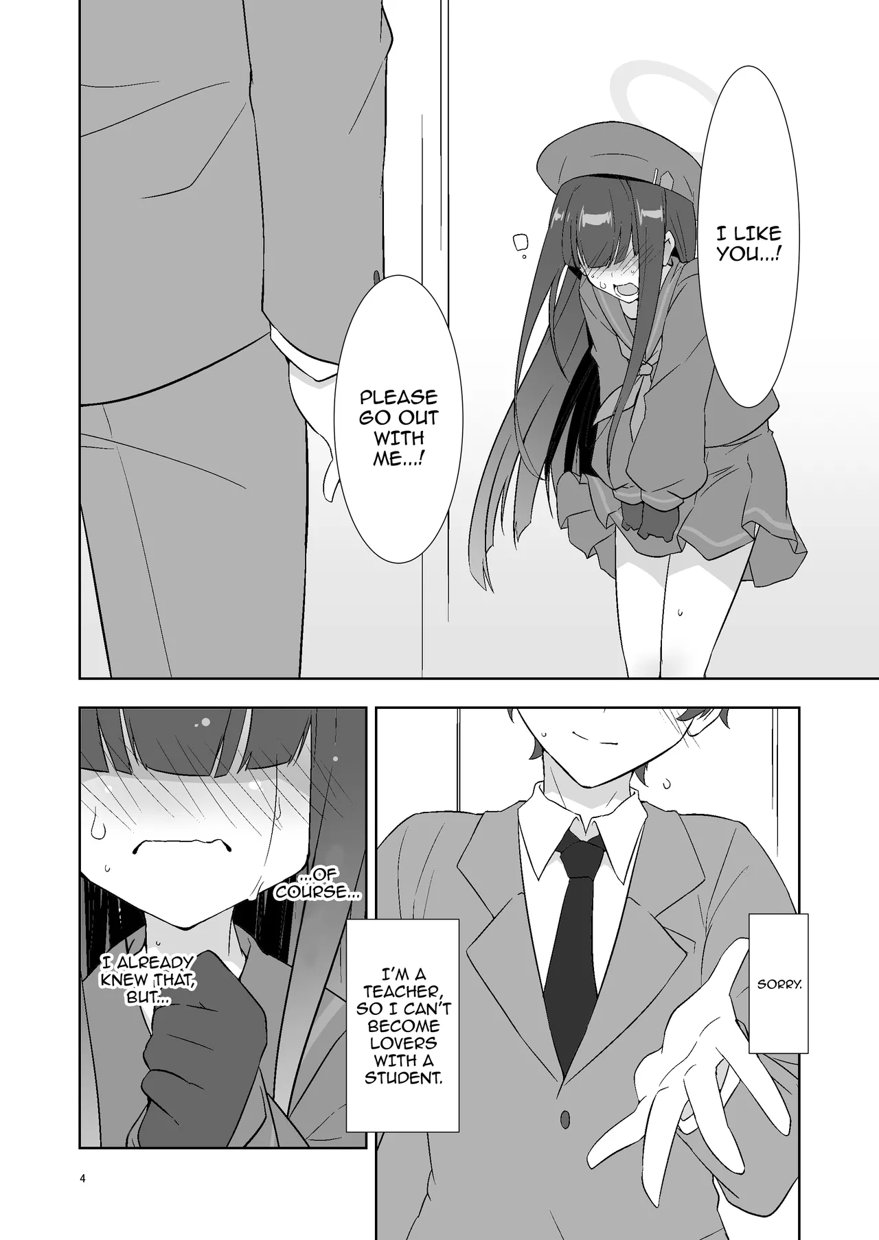 Sensei dakara Seito no Koibito ni wa Narenai kedo SeFri ni nara Natte Agerareru yo. | As A Sensei, I Can't Become A Student's Lover, But I Can Be Your Fuckbuddy page 3 full