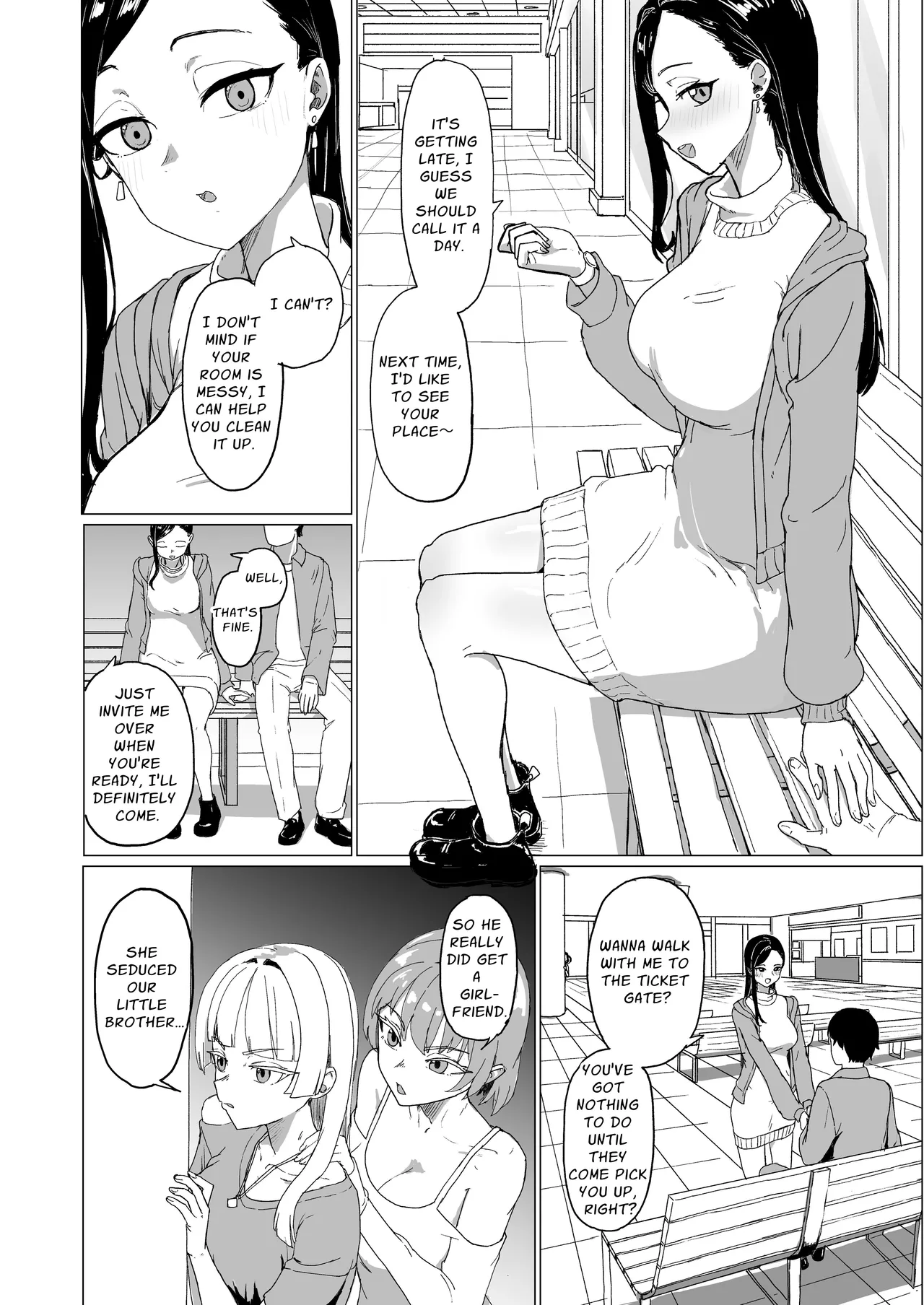 Otouto no Kanojo ni Do-M Play Sasechaou | Let's Make Our Brother's Girlfriend Do Some Masochistic Play page 4 full